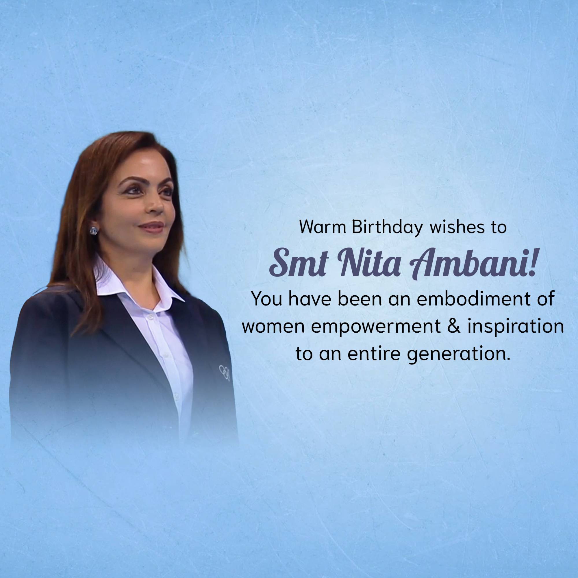 Nita Ambani Birthday
