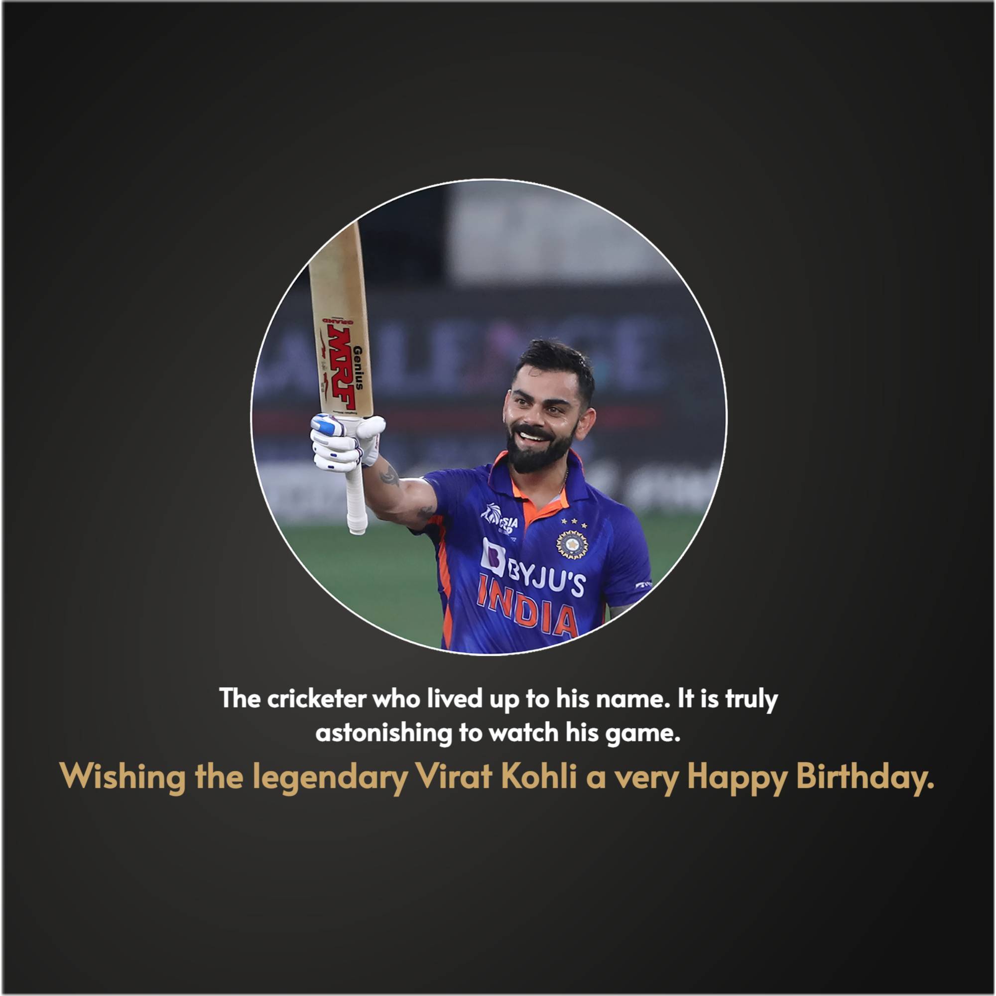 Virat Kohli Birthday