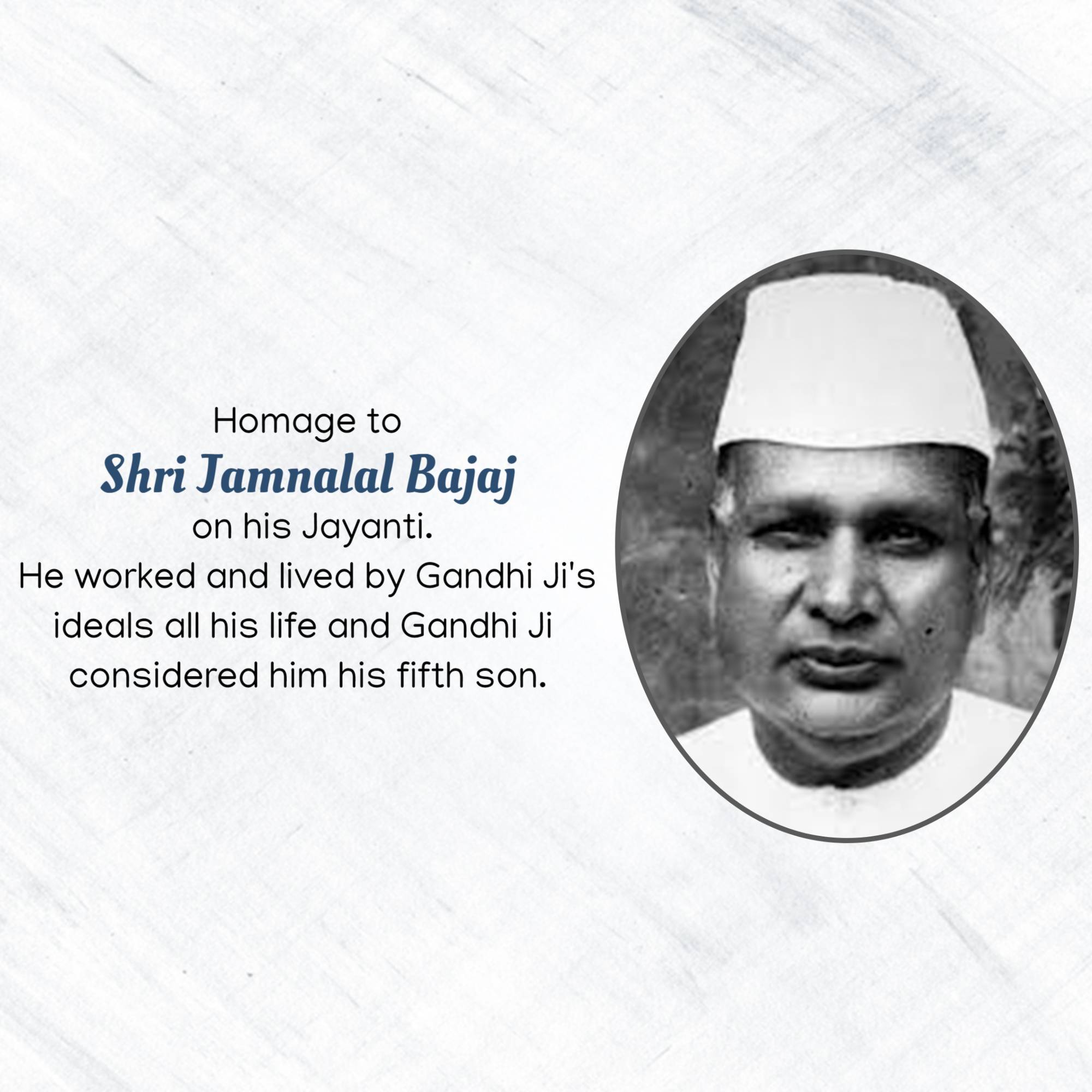 Jamnalal Bajaj Jayanti