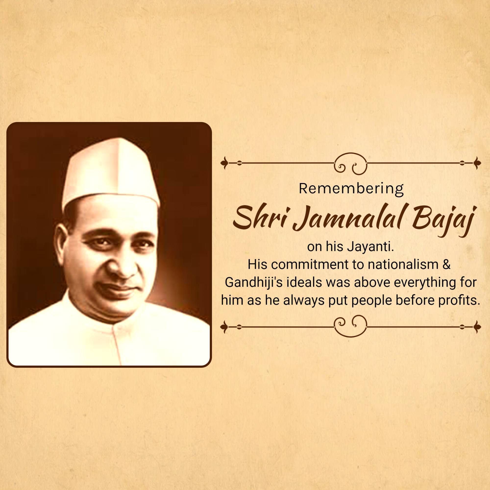 Jamnalal Bajaj Jayanti