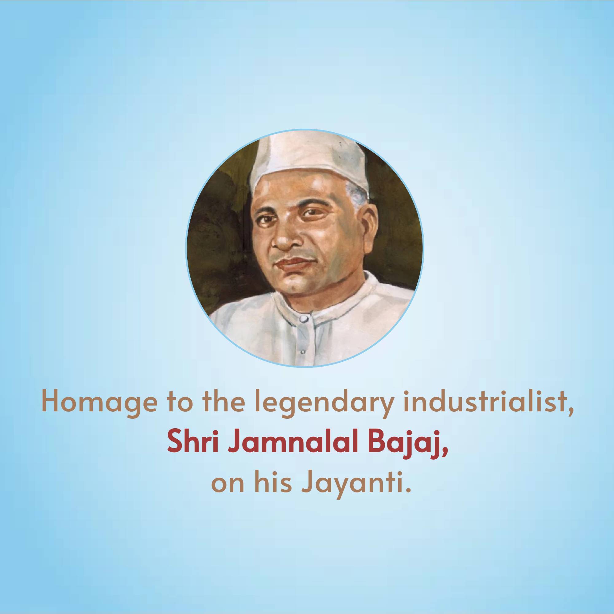 Jamnalal Bajaj Jayanti