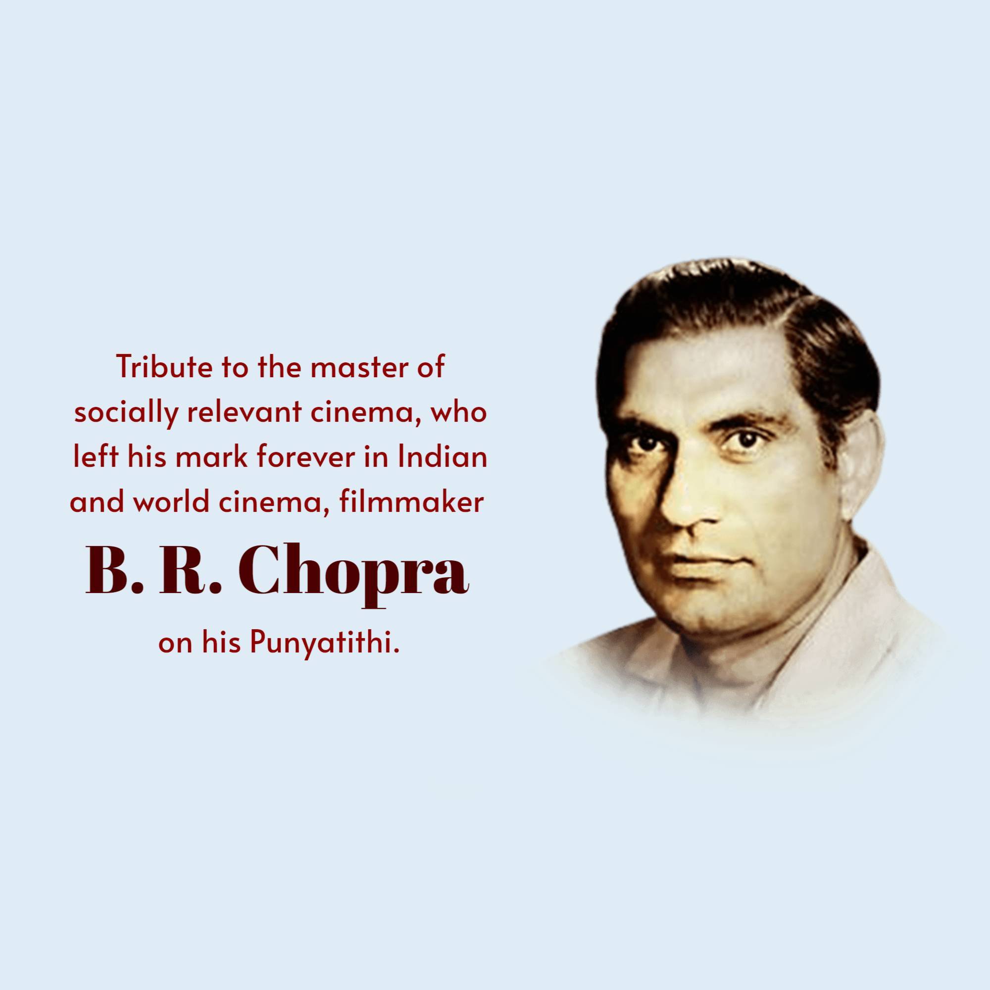 B. R. Chopra Punyatithi