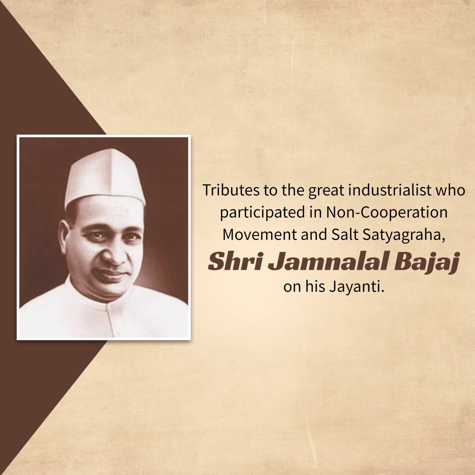 Jamnalal Bajaj Jayanti