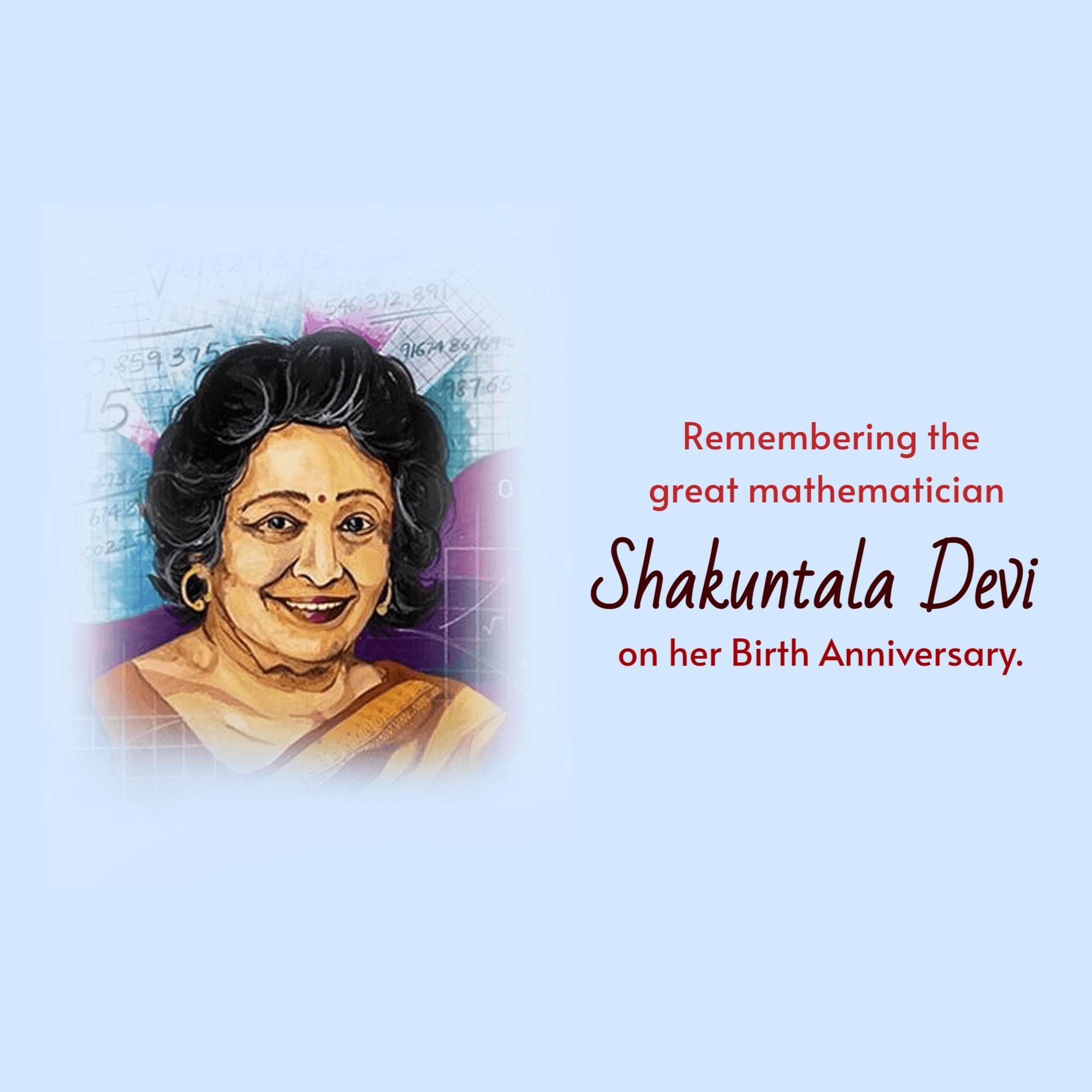 Shakuntala Devi Jayanti