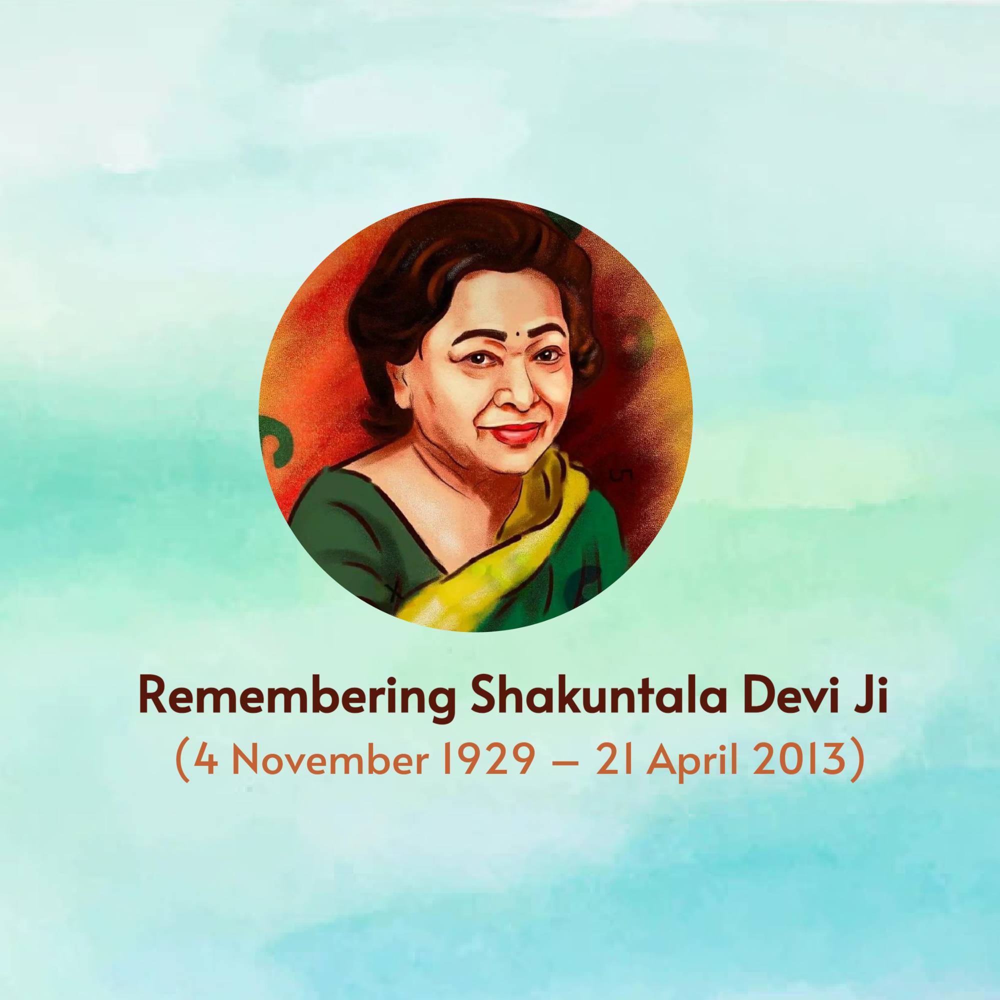 Shakuntala Devi Jayanti