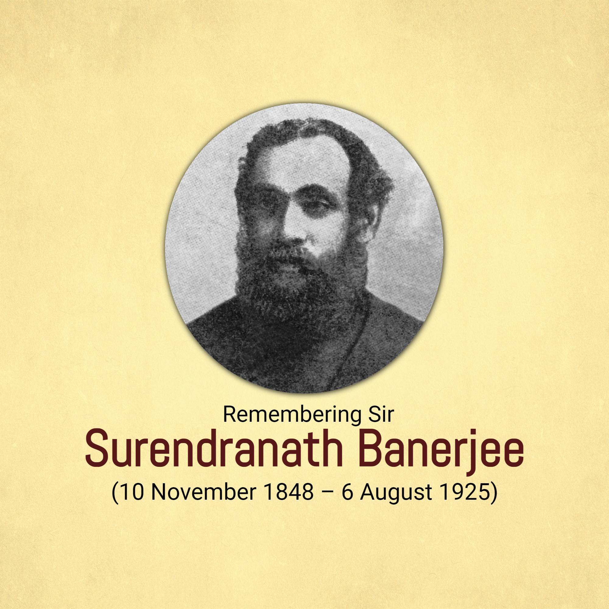 Surendranath Banerjee Jayanti
