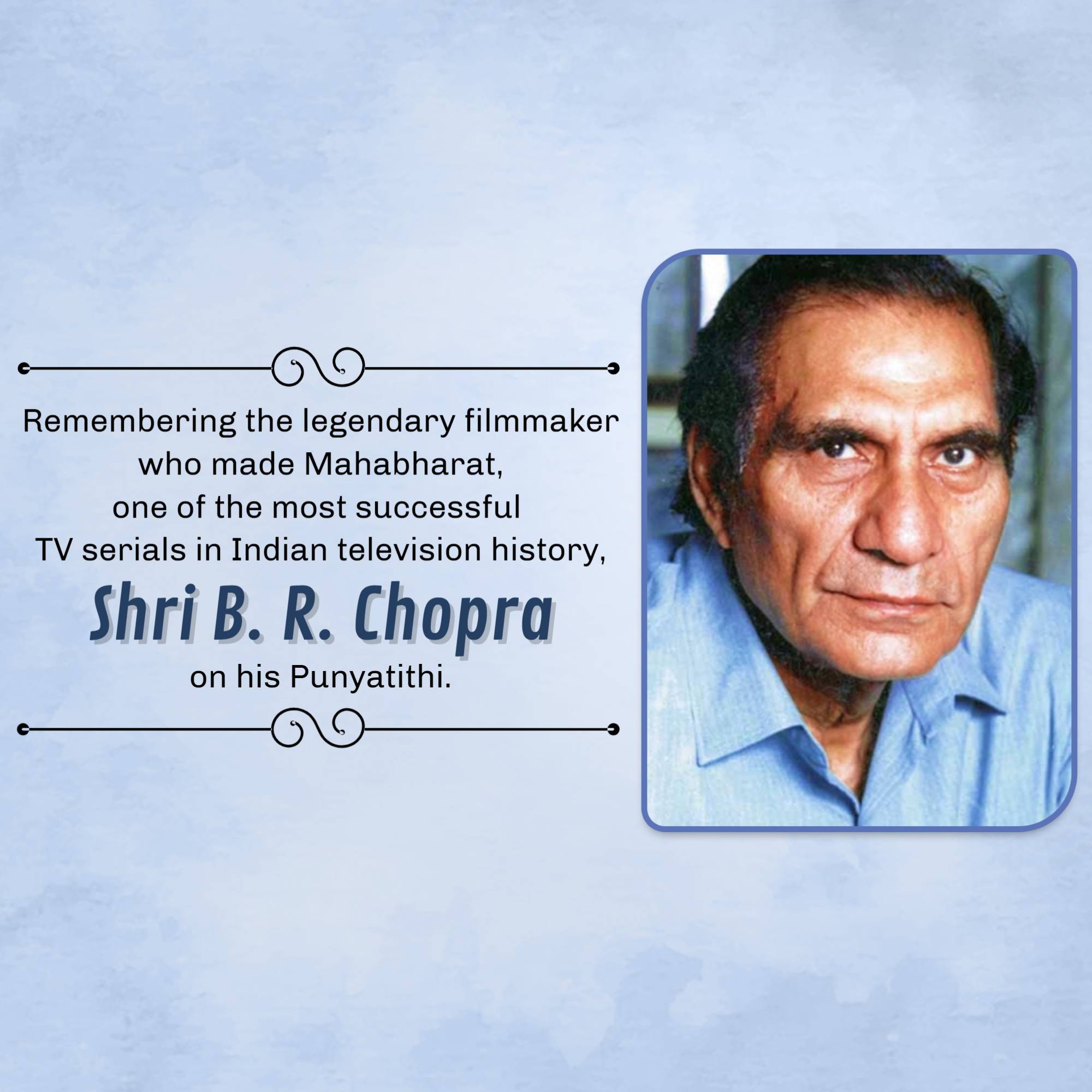B. R. Chopra Punyatithi