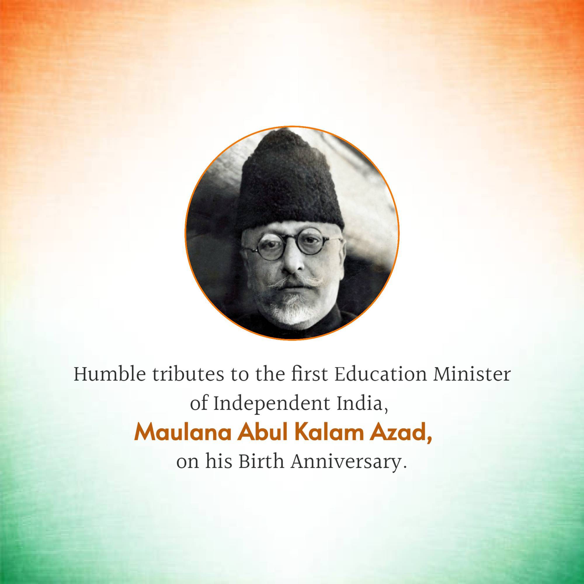 Abul Kalam Azad Birth Anniversary