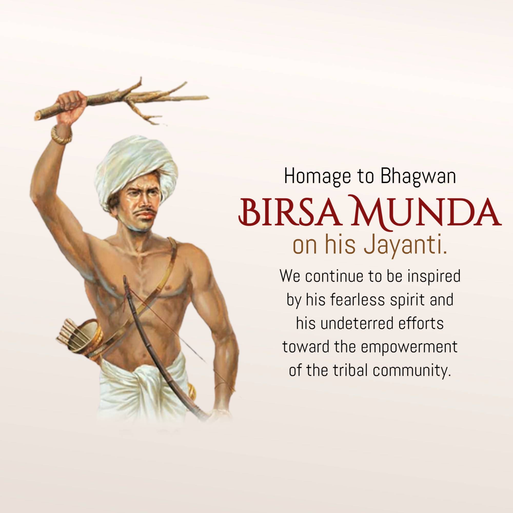 Birsa Munda Jayanti