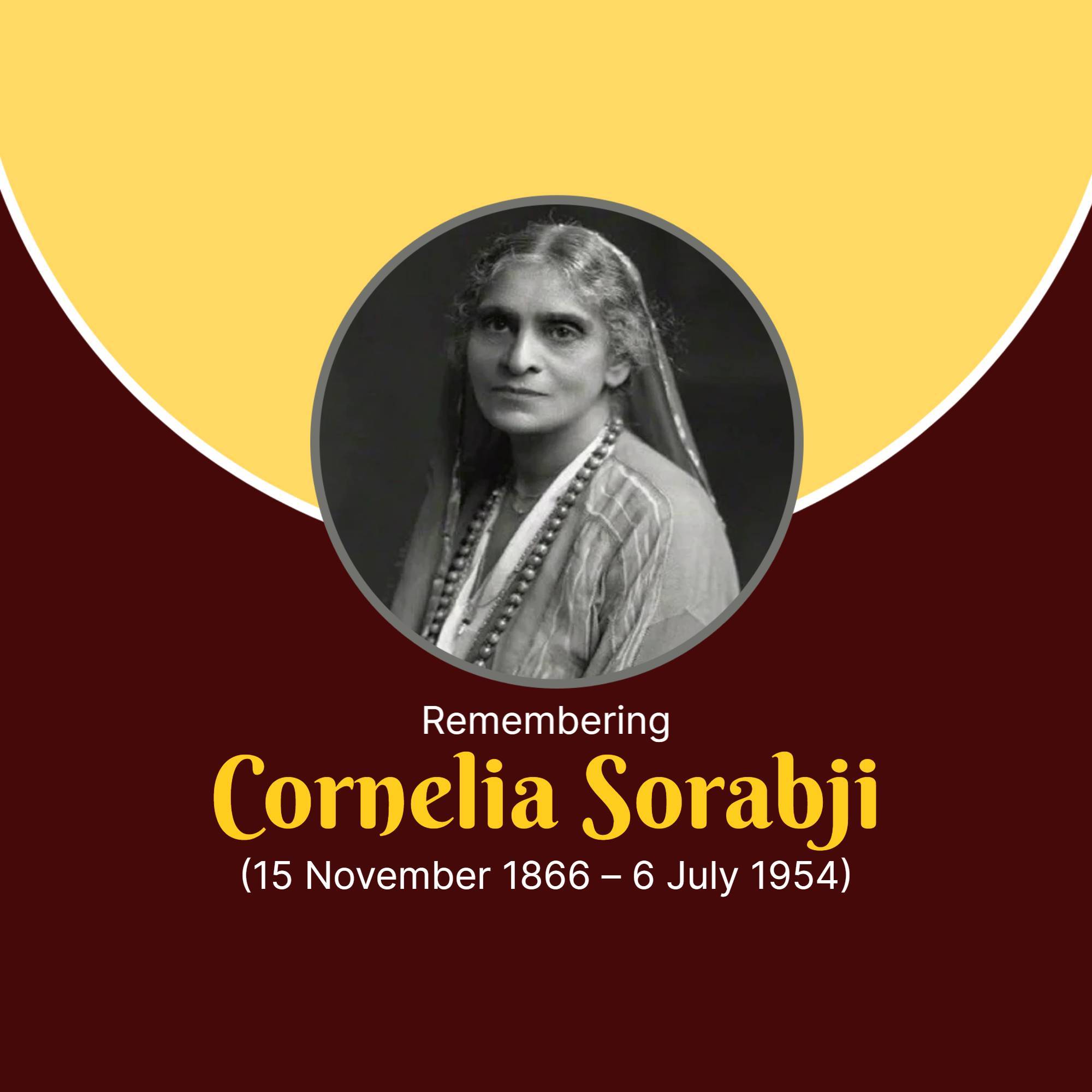Cornelia Sorabji Jayanti