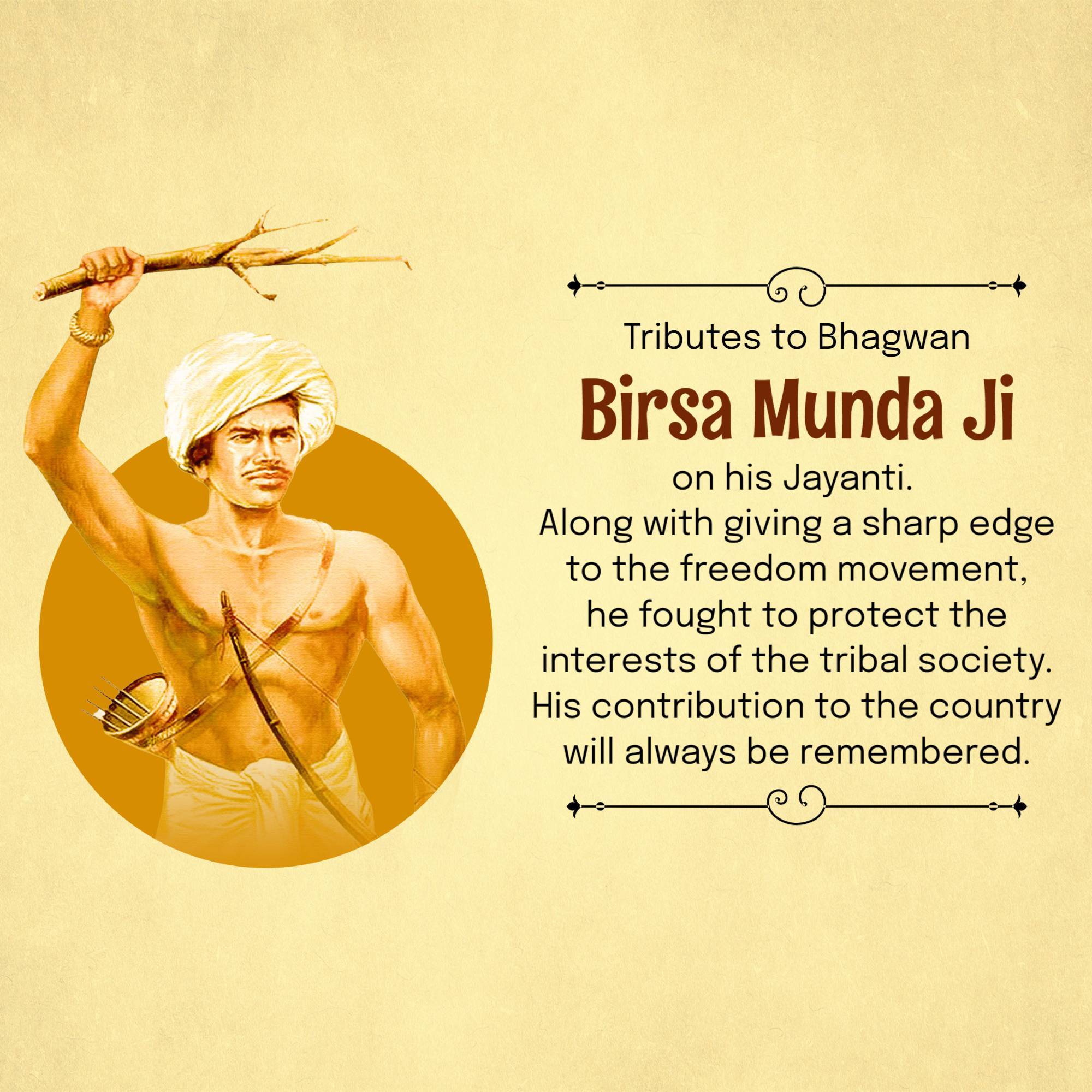 Birsa Munda Jayanti