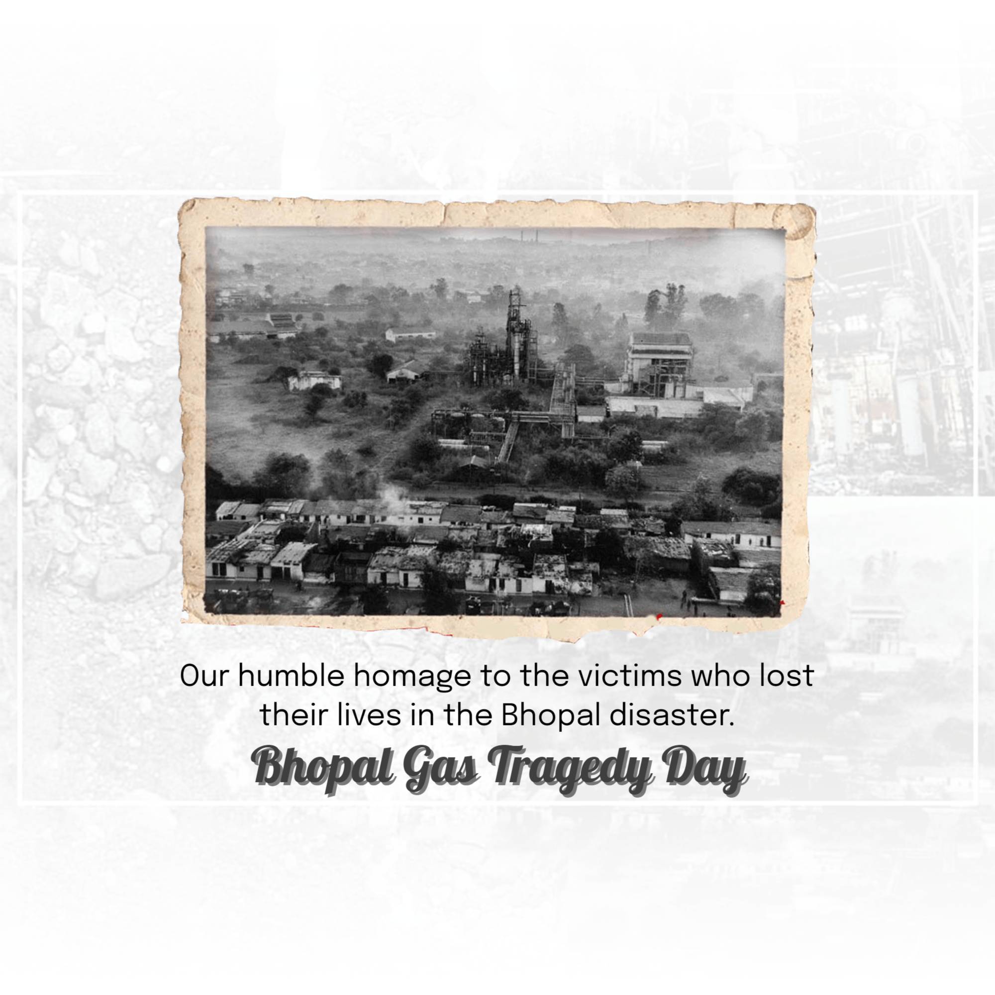 Bhopal Gas Tragedy Day