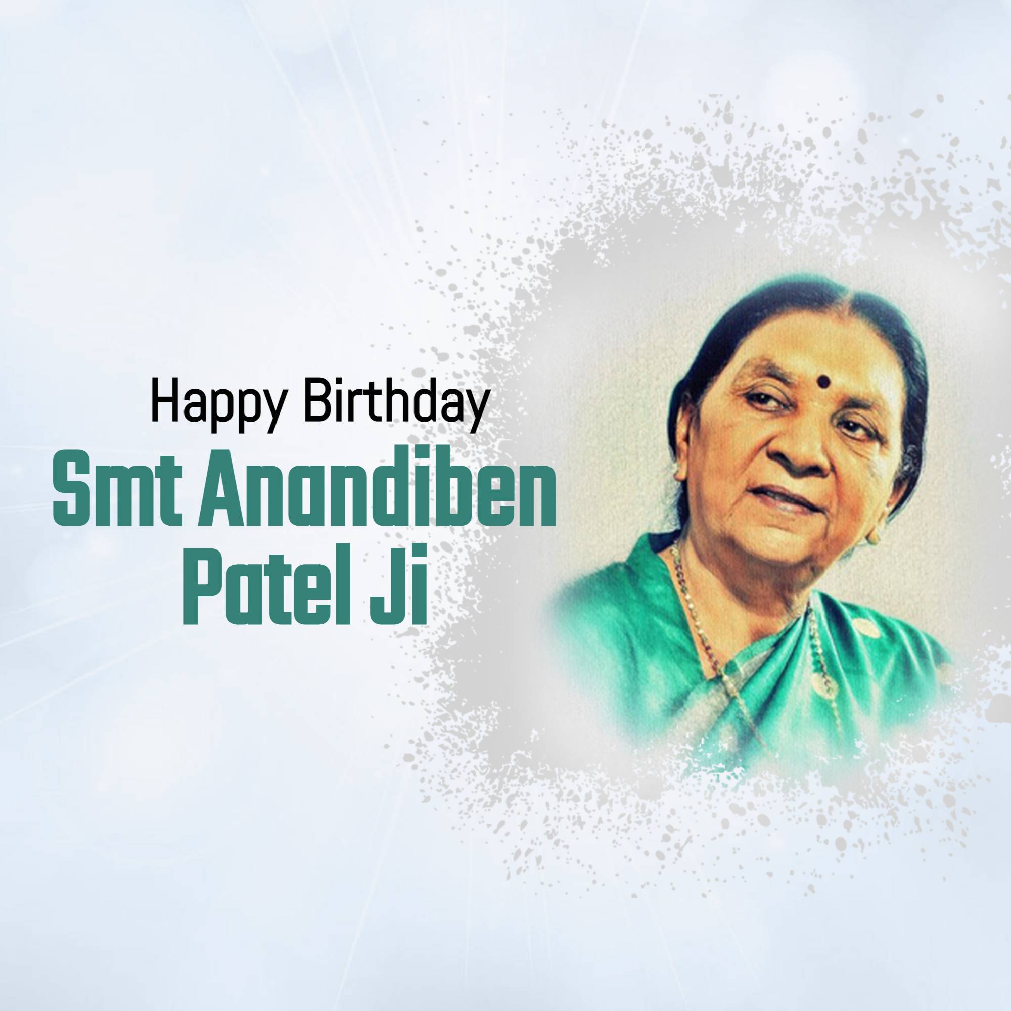 Anandiben Patel Birthday