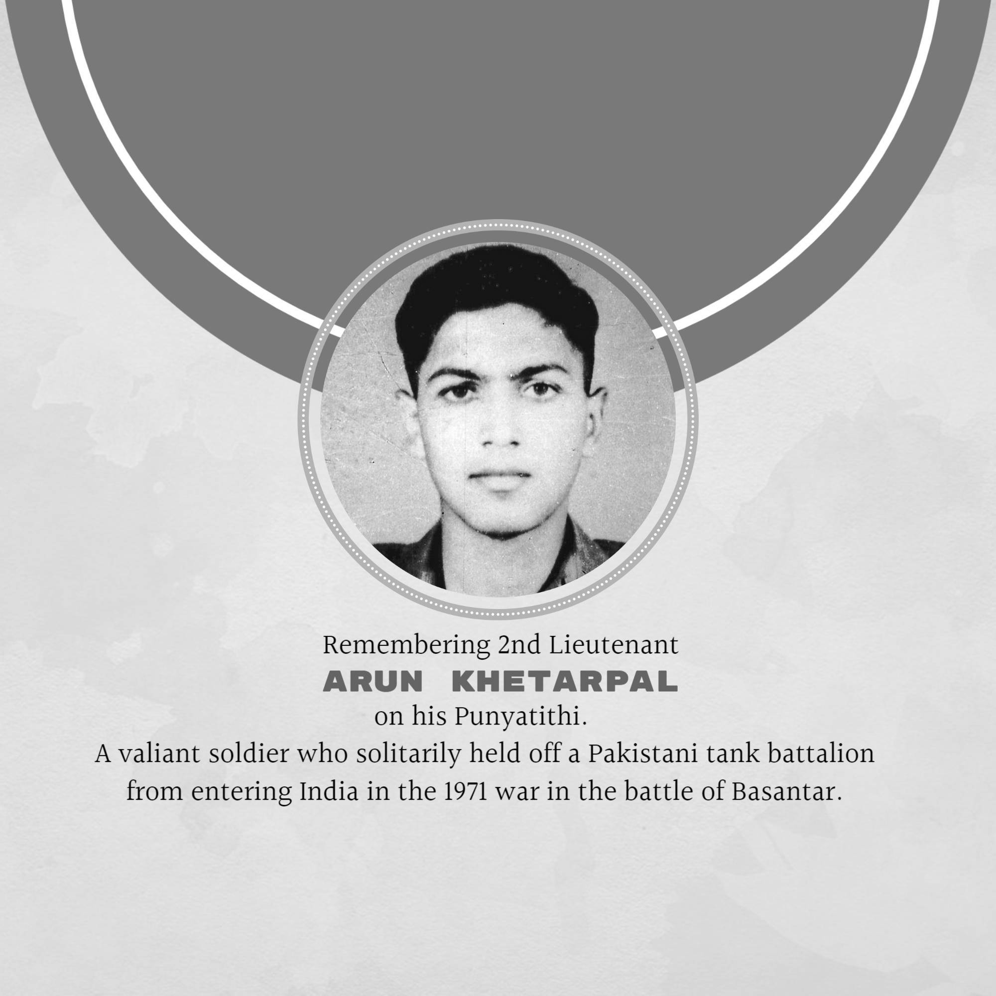 Arun Khetarpal Punyatithi