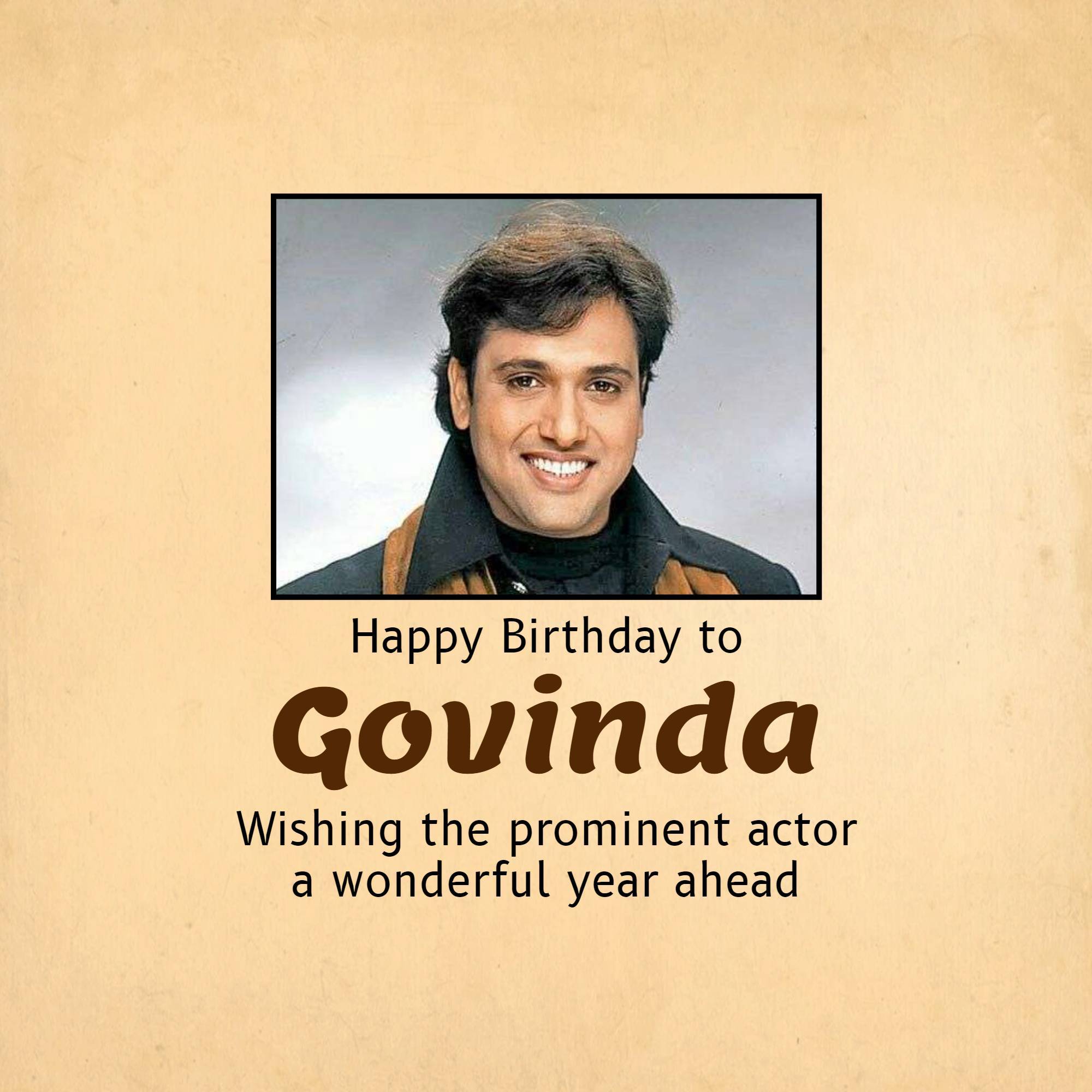 Govinda Birthday