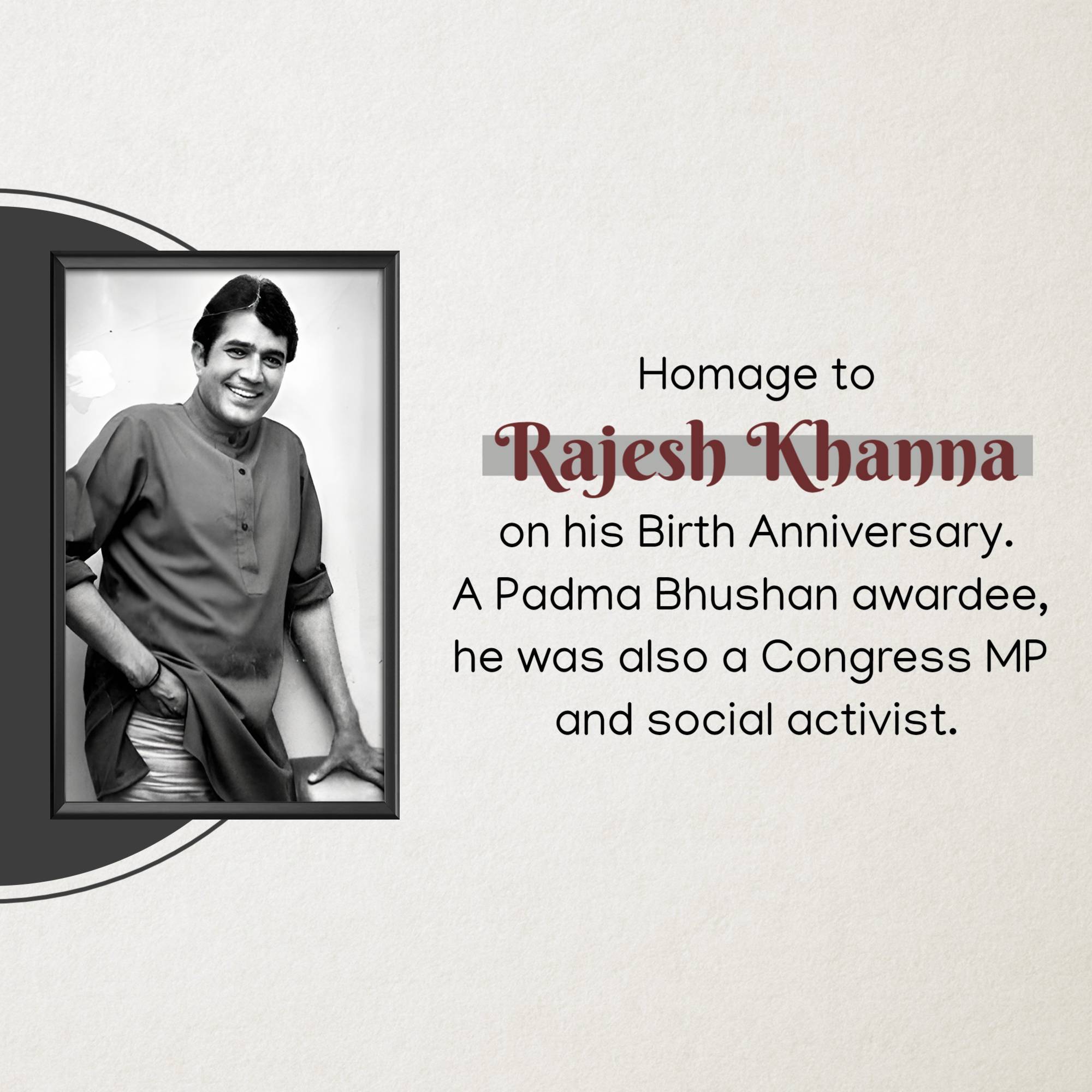 Rajesh Khanna Janm Jayanti