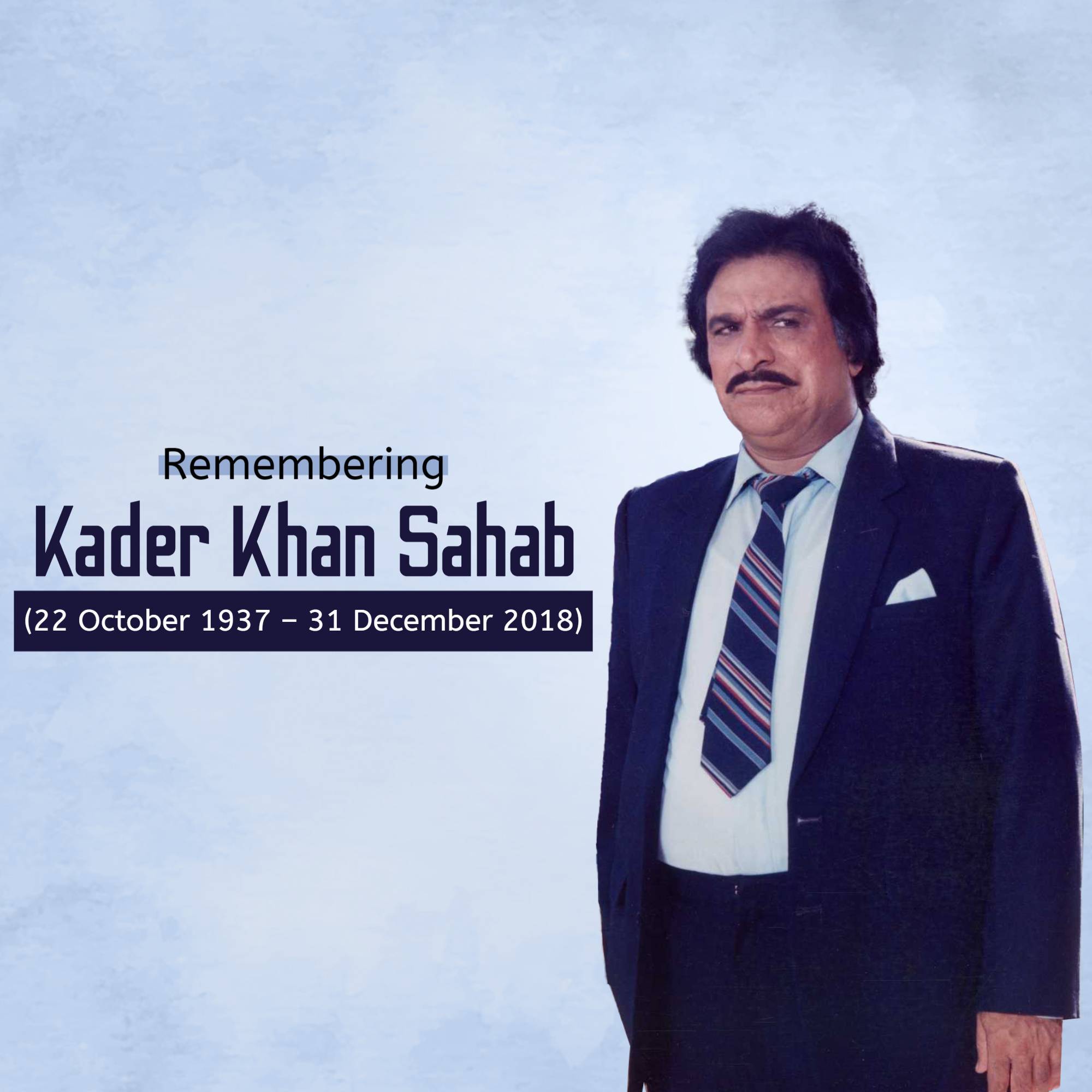 Kader Khan Death Anniversary
