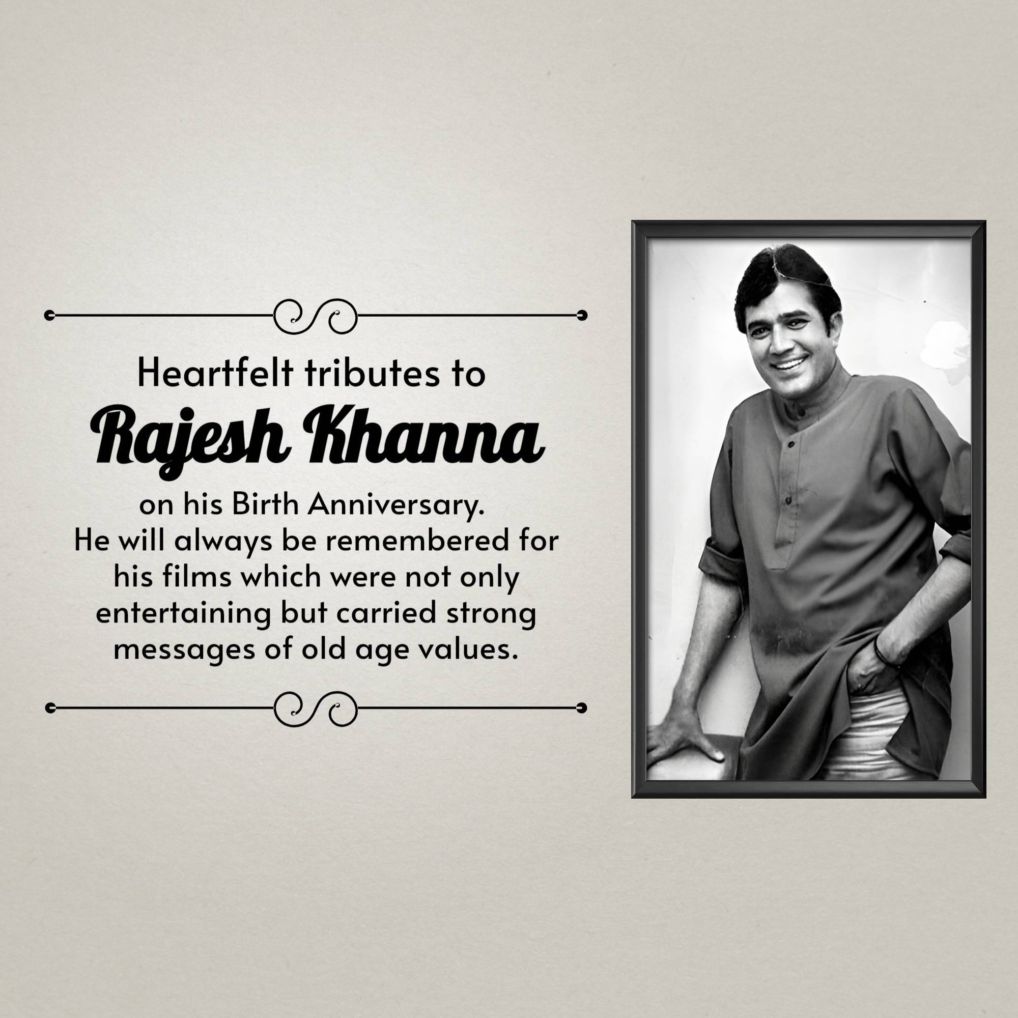 Rajesh Khanna Janm Jayanti