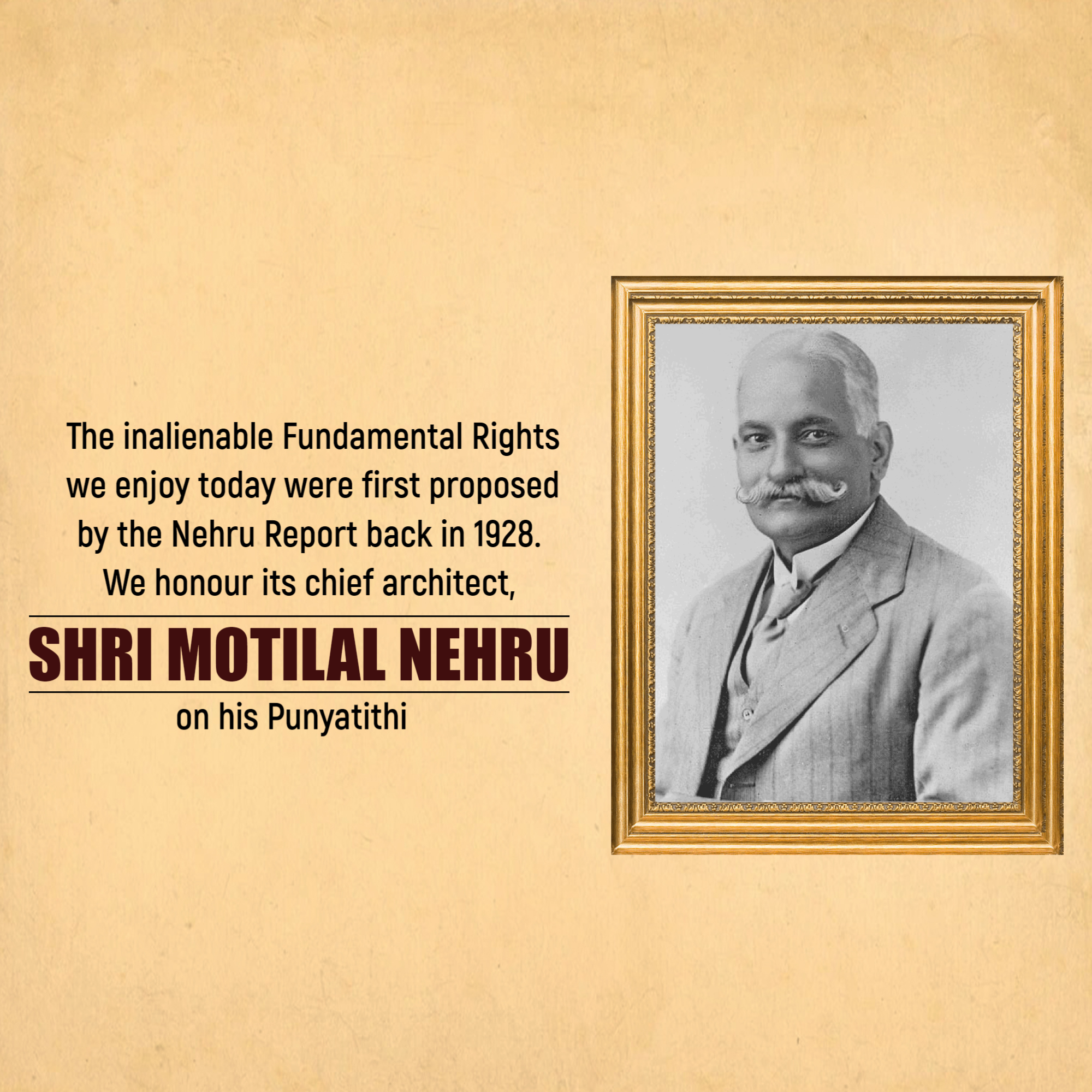 Motilal Nehru Punyatithi