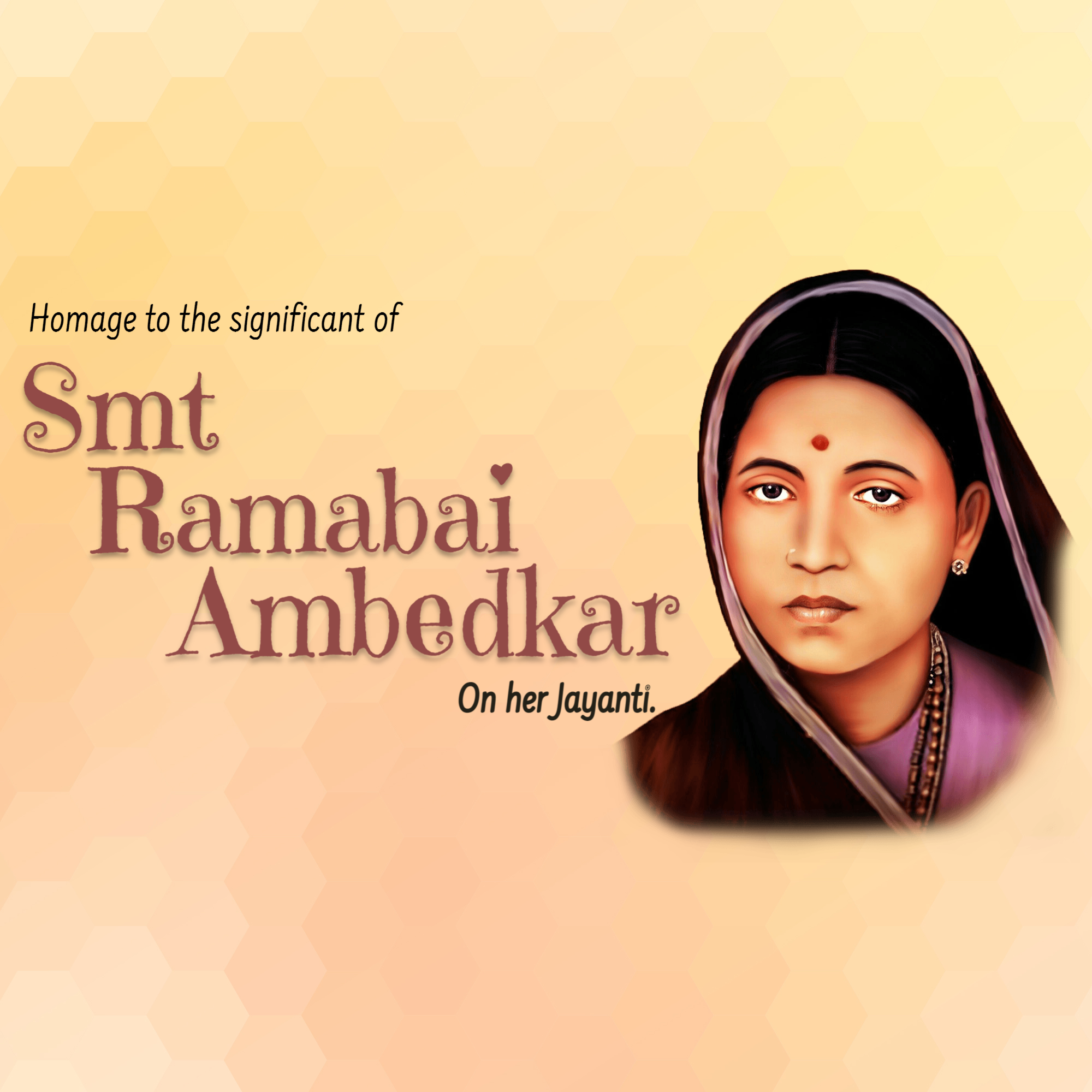 Ramabai Ambedkar Janam Jayanti