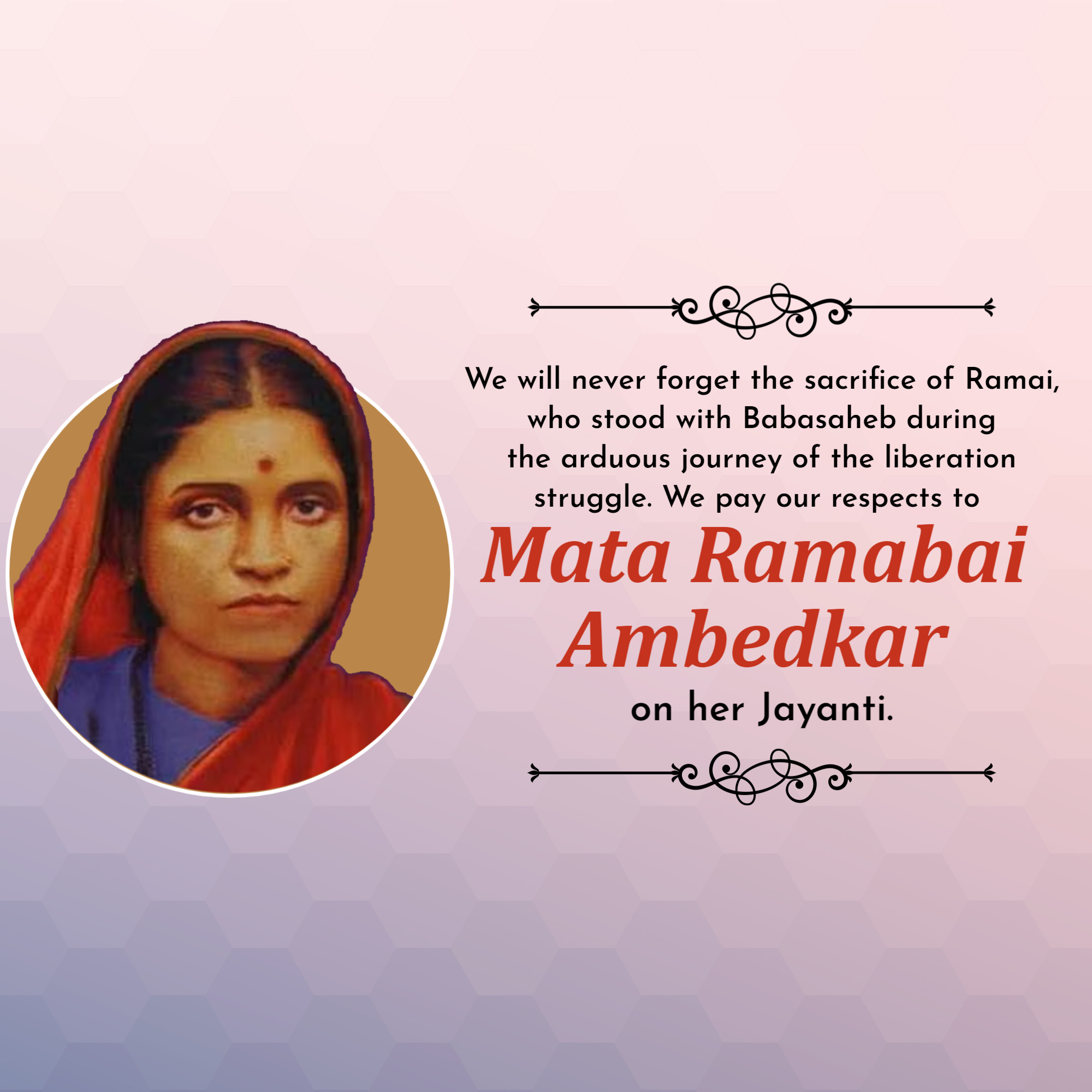 Ramabai Ambedkar Janam Jayanti
