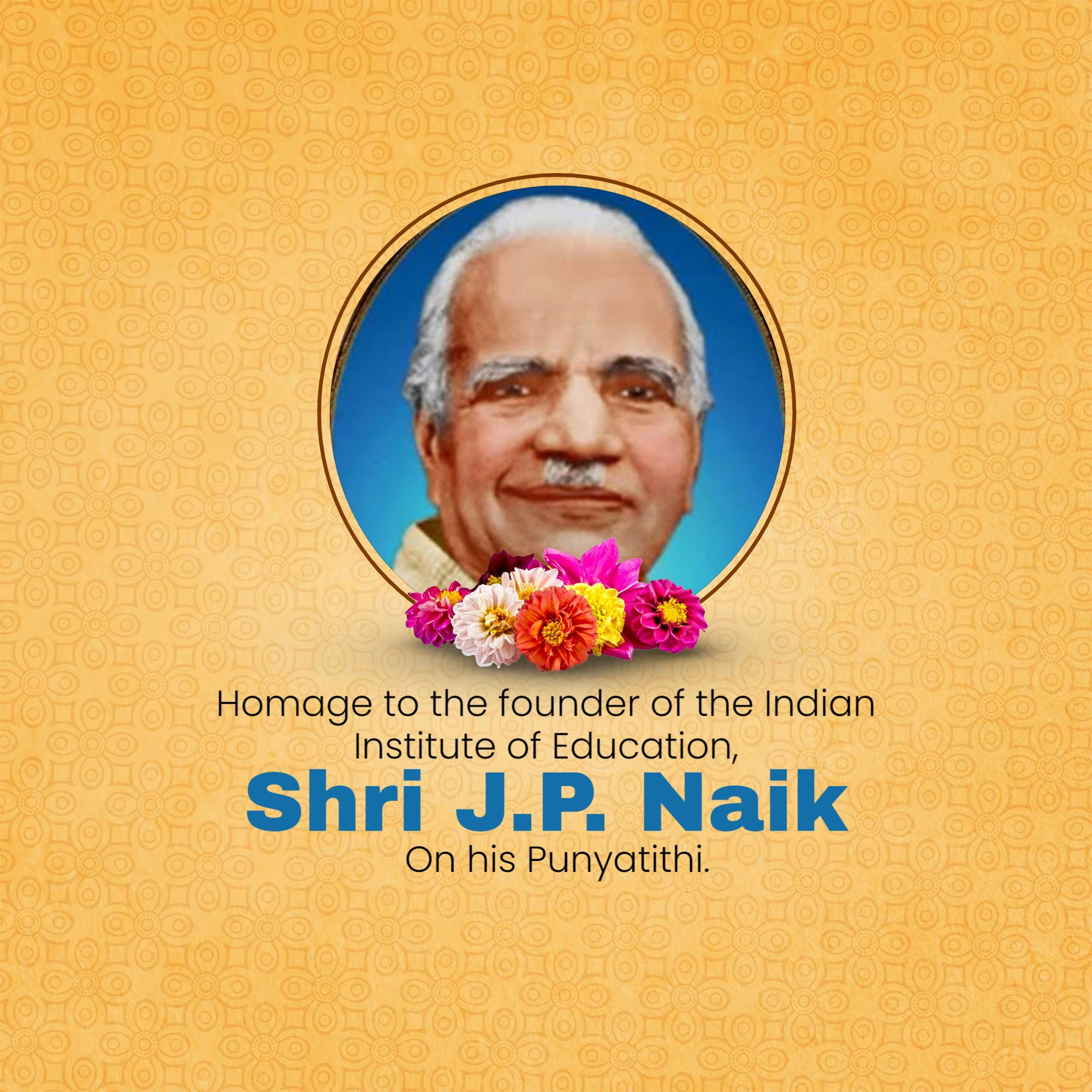 Shri Jayant Pandurang Naik Punyatithi