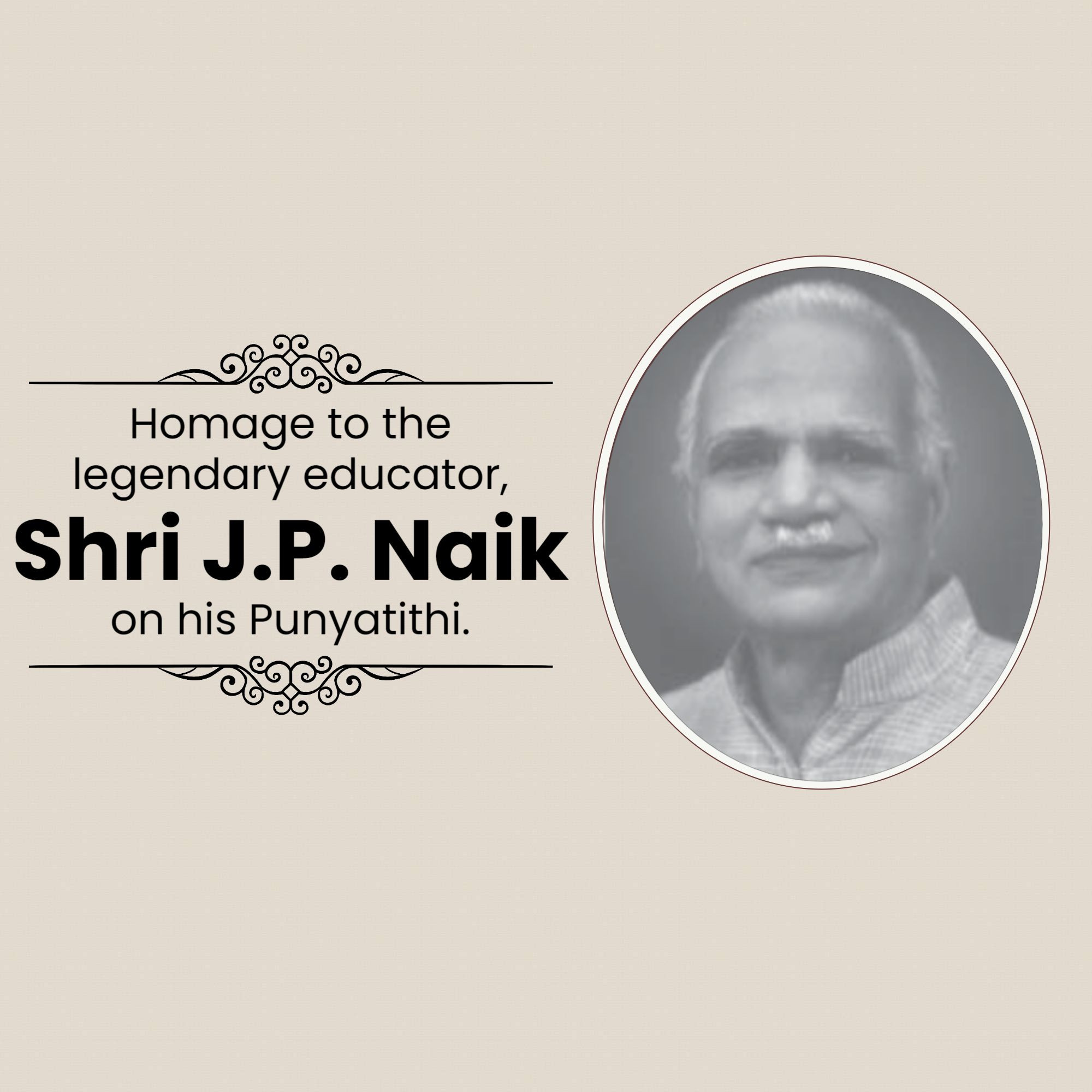 Shri Jayant Pandurang Naik Punyatithi