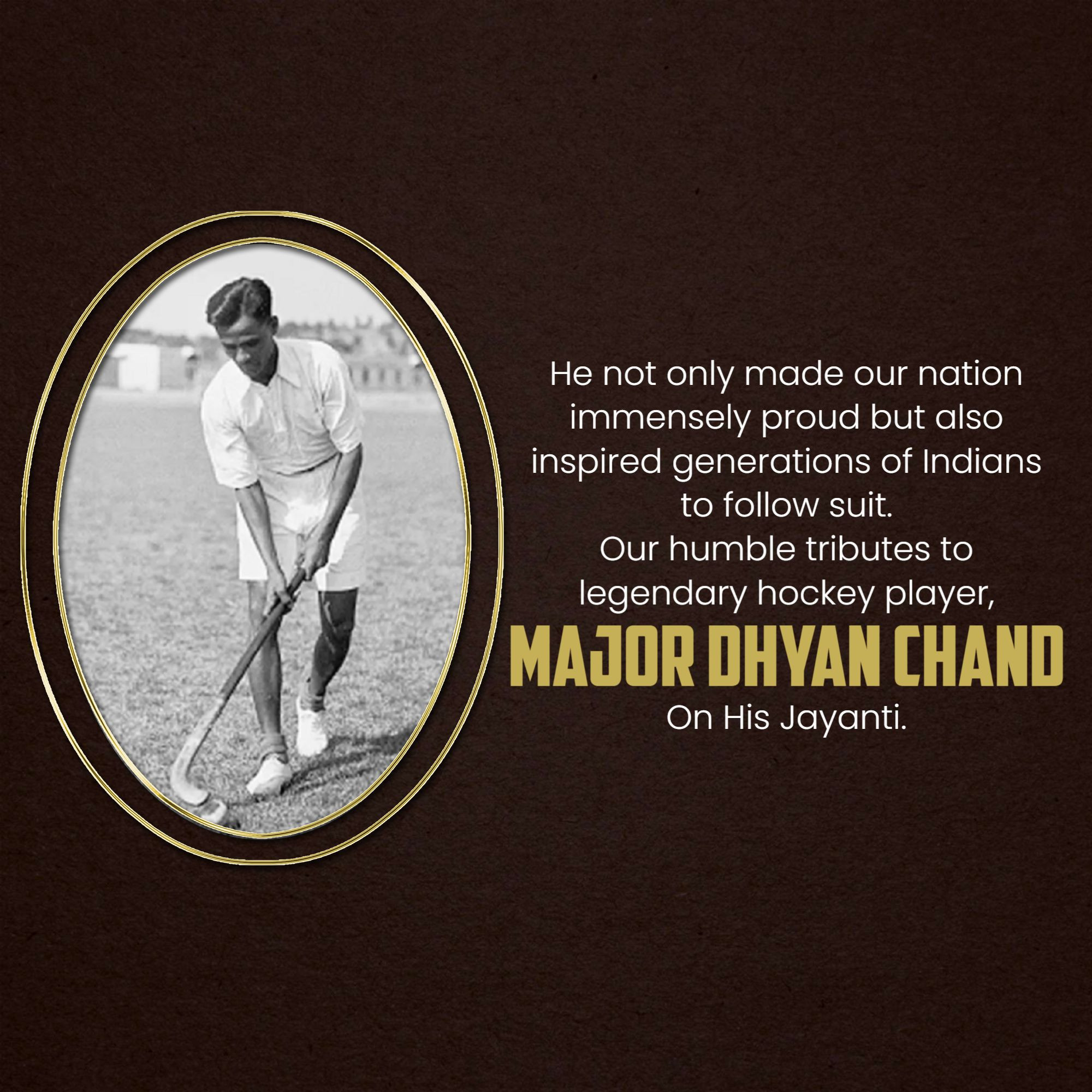 Major Dhyan Chand Jayanti