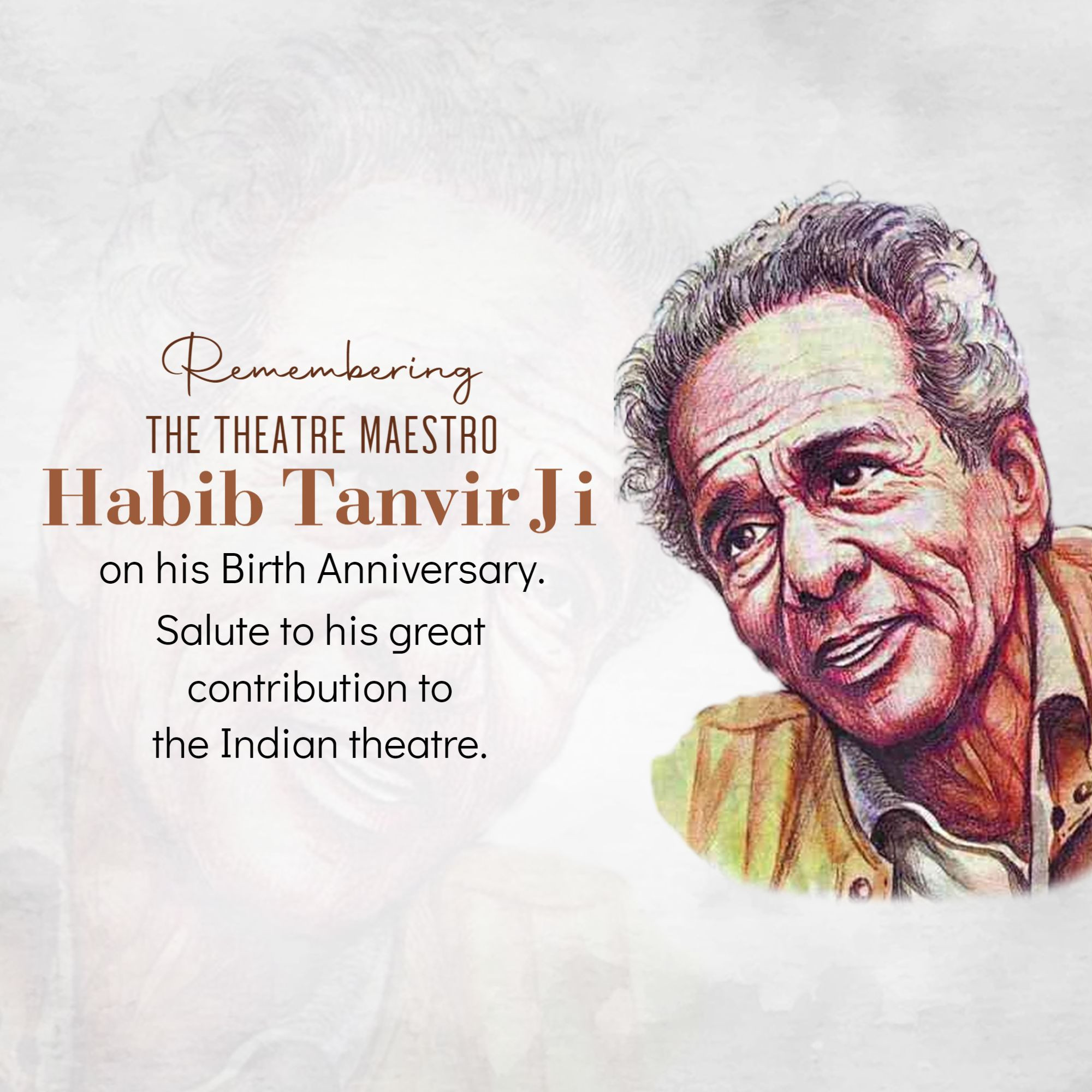 Habib Tanvir Ji Jayanti
