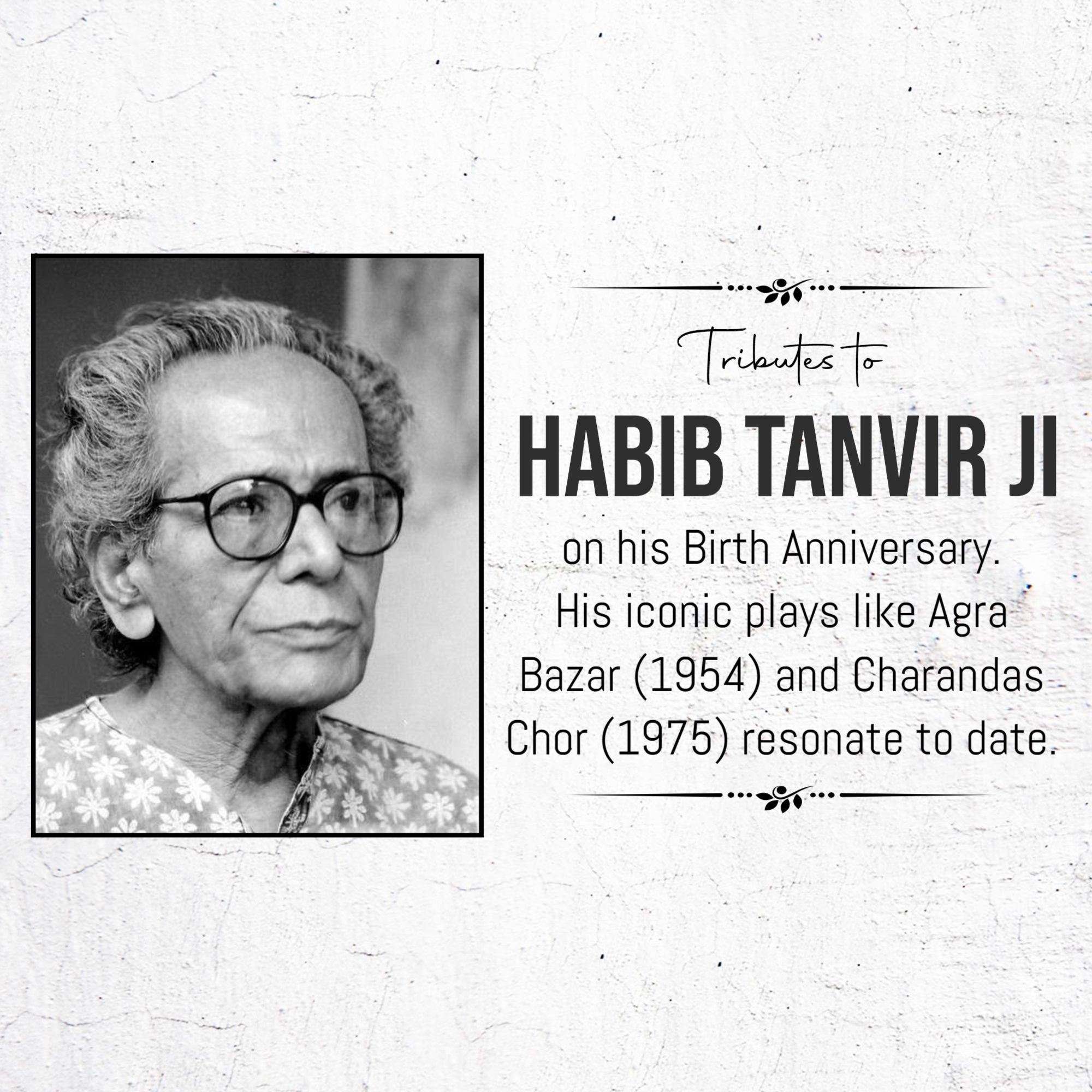 Habib Tanvir Ji Jayanti