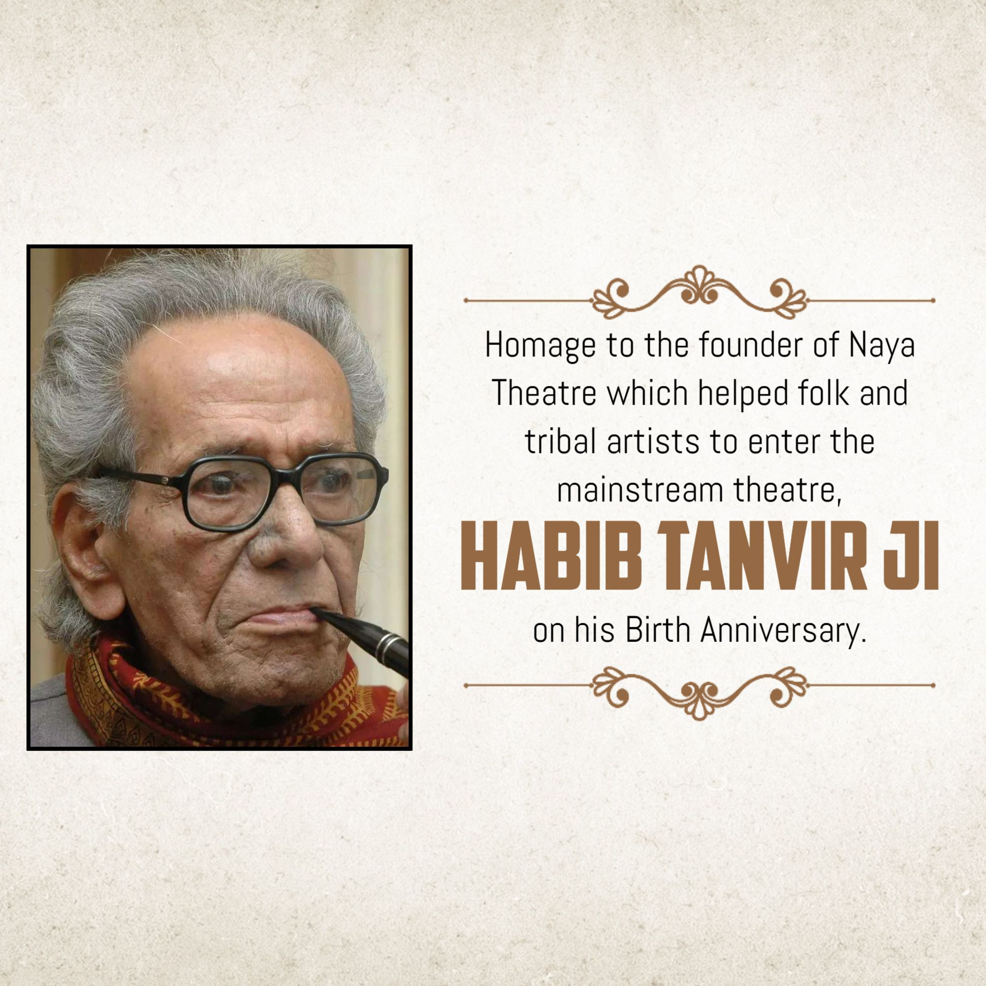 Habib Tanvir Ji Jayanti
