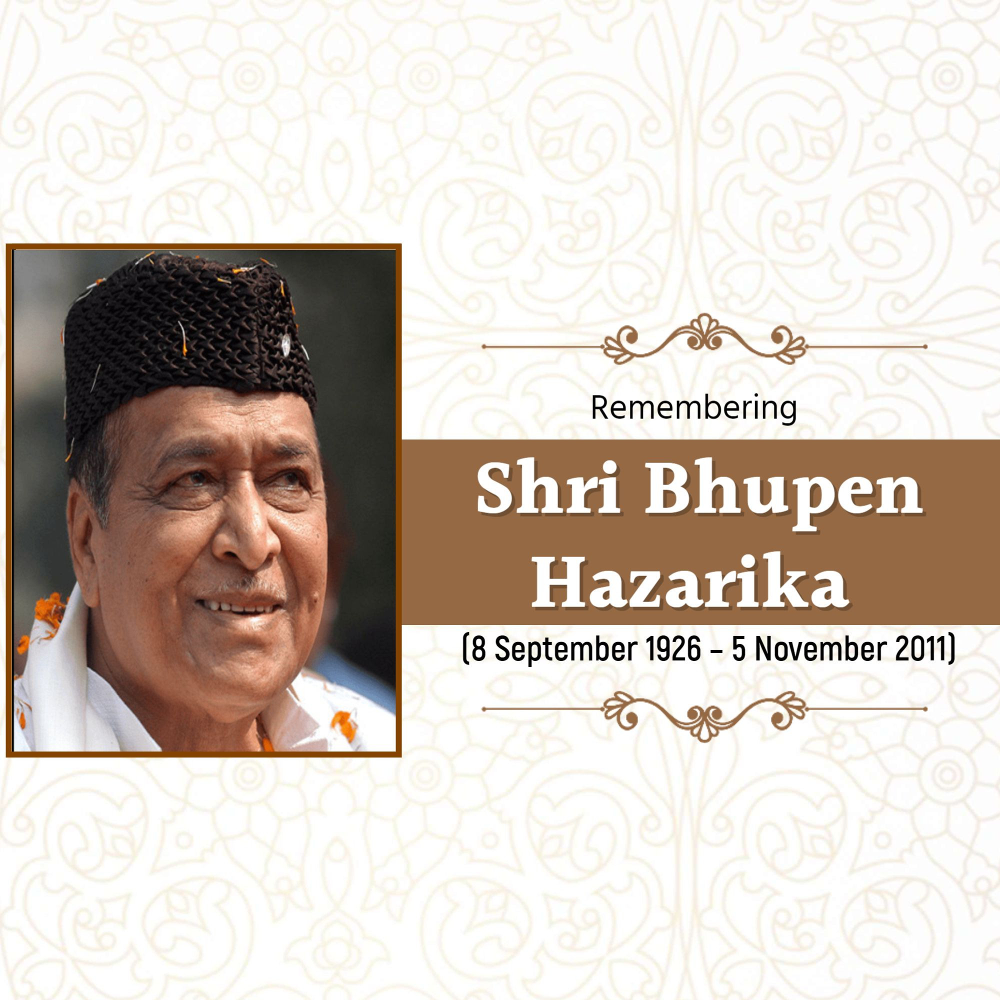 Shri Bhupen Hazarika Jayanti
