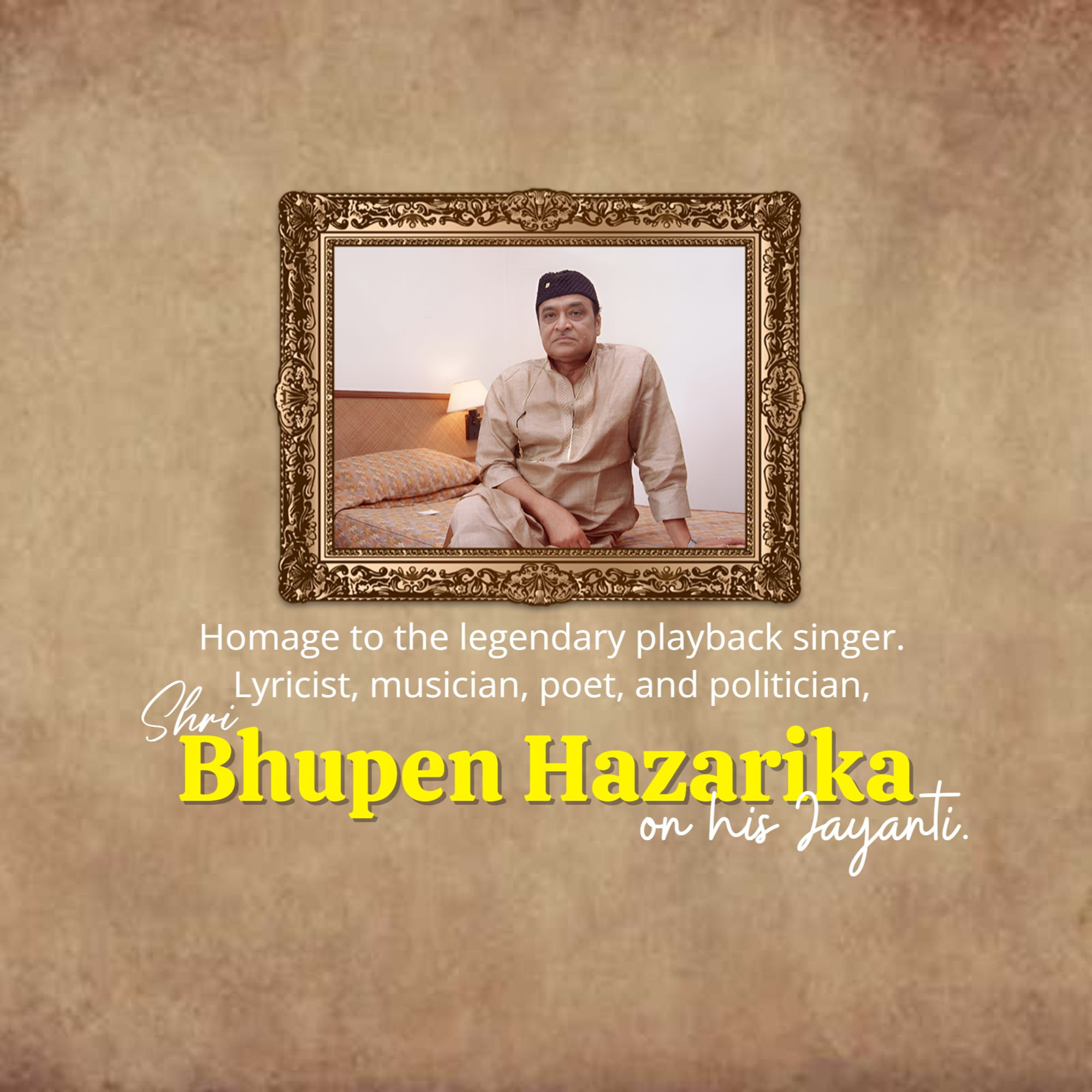 Shri Bhupen Hazarika Jayanti