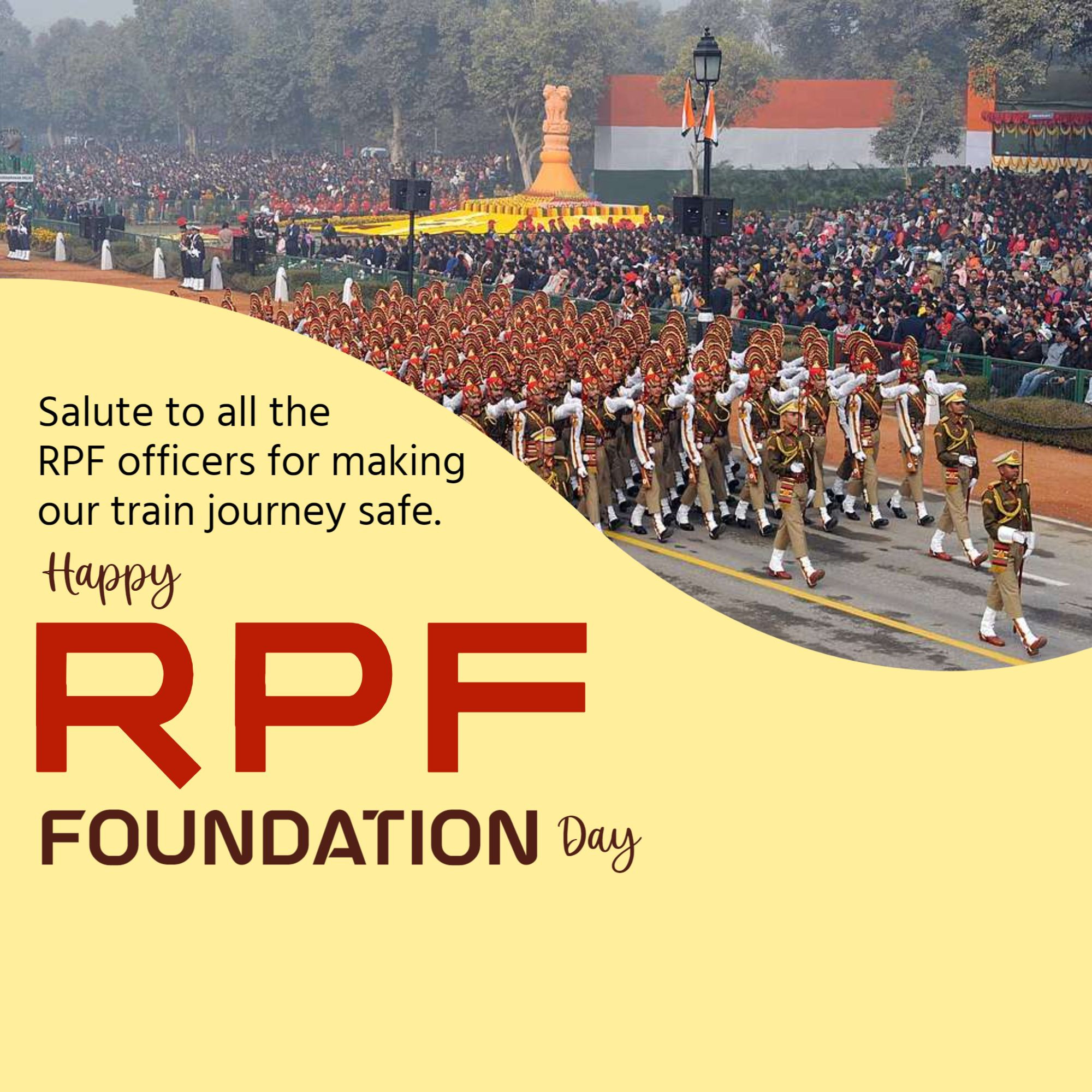 Railway Police Force (RPF) Raising Day