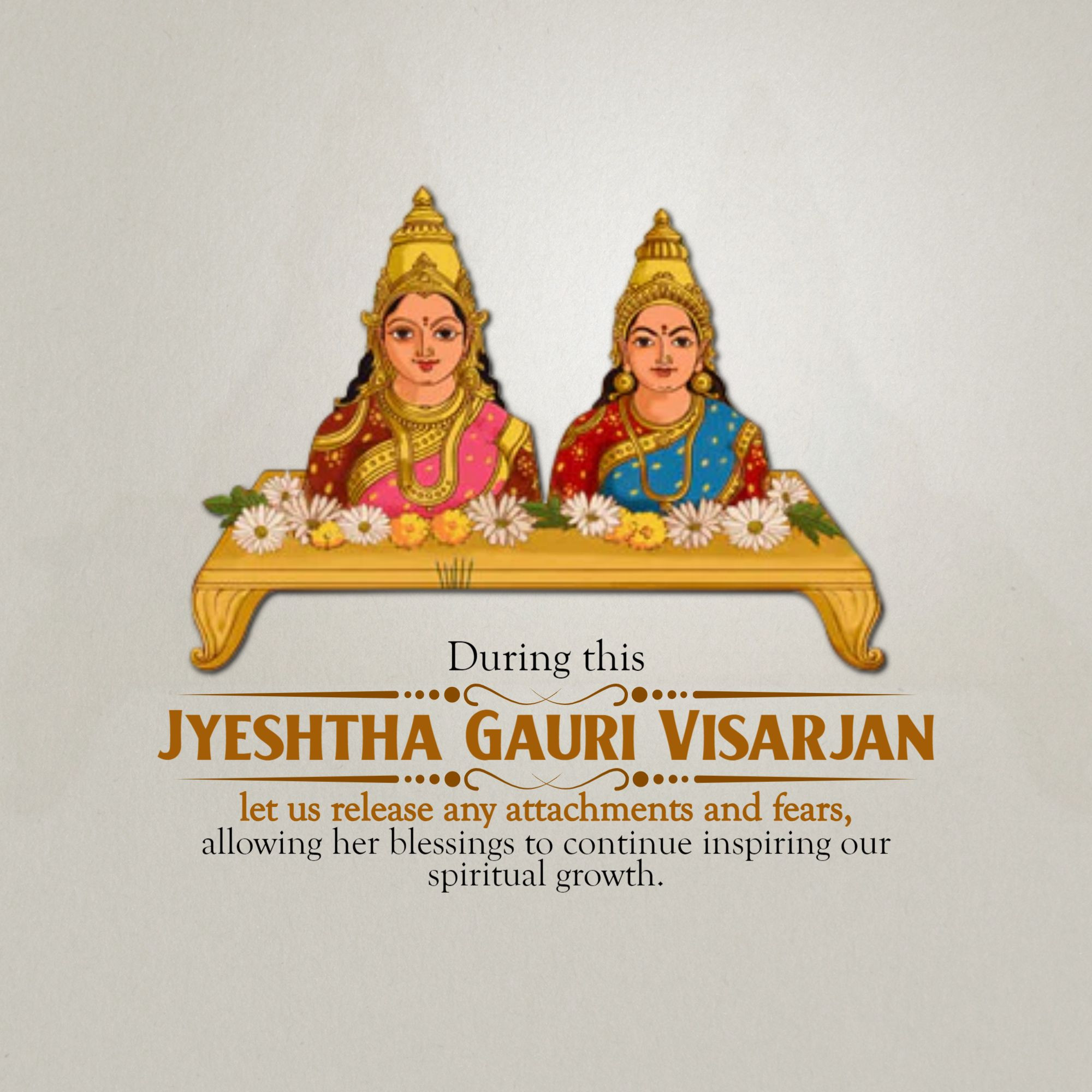 Jyeshtha Gauri Visarjan