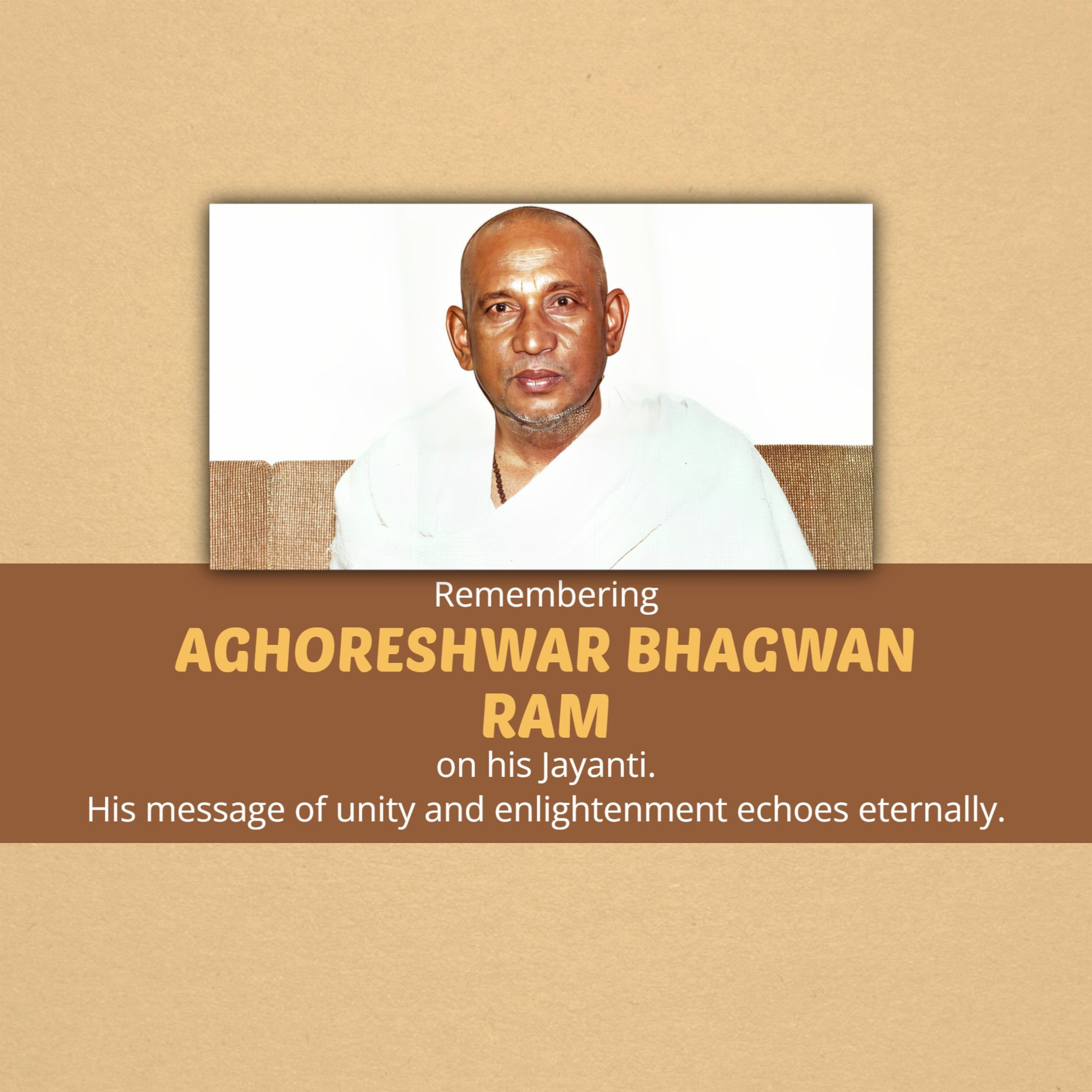 Aghoreshwar Bhagwan Ram Jayanti (Kashi)