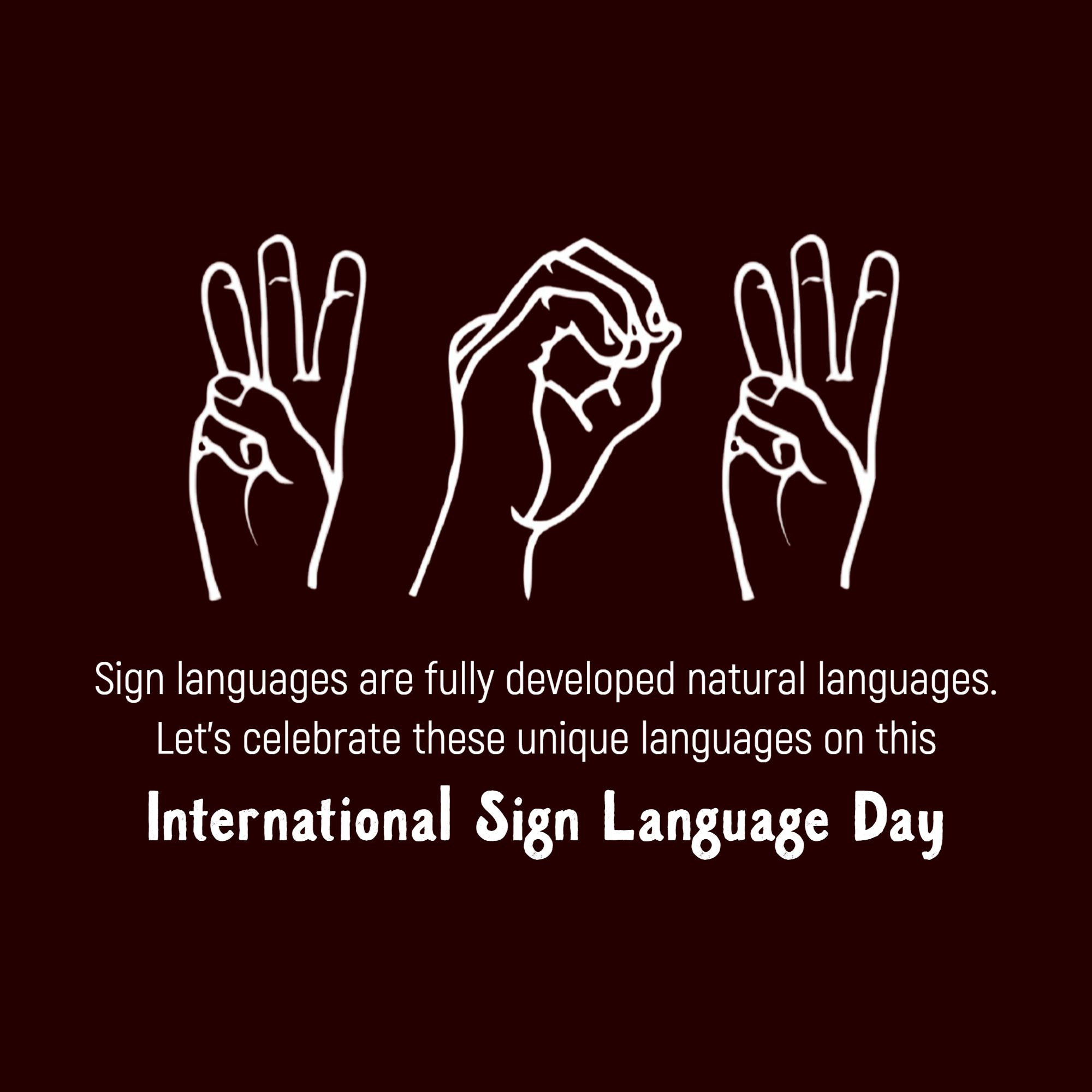 International Day of Sign Languages