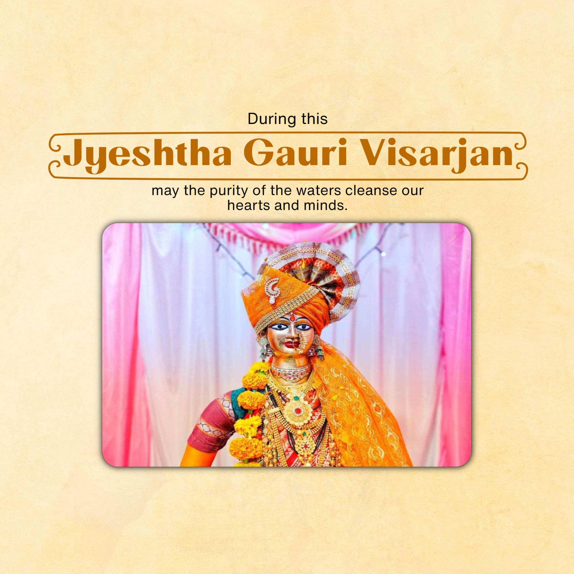 Jyeshtha Gauri Visarjan