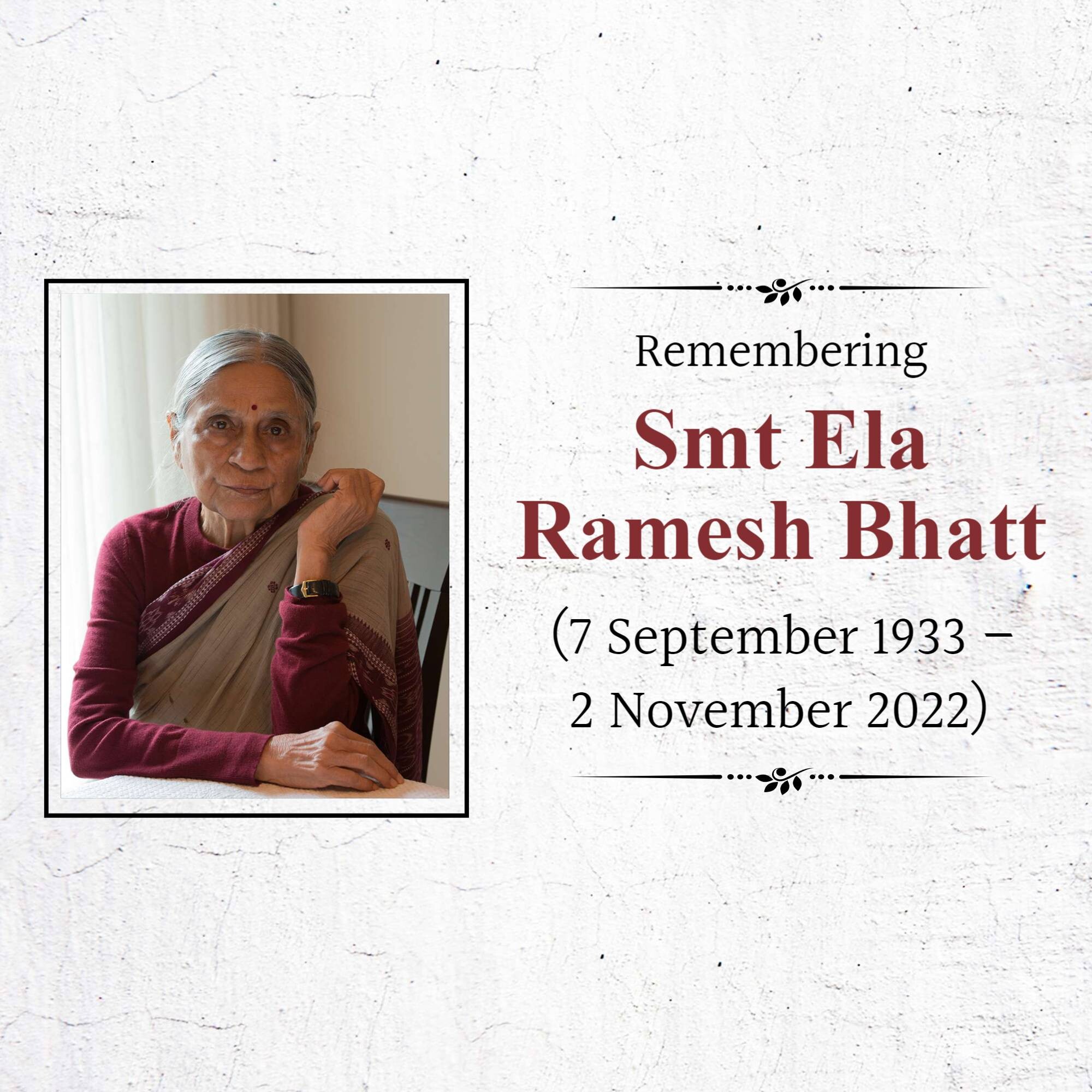 Ela Ramesh Bhatt Jayanti