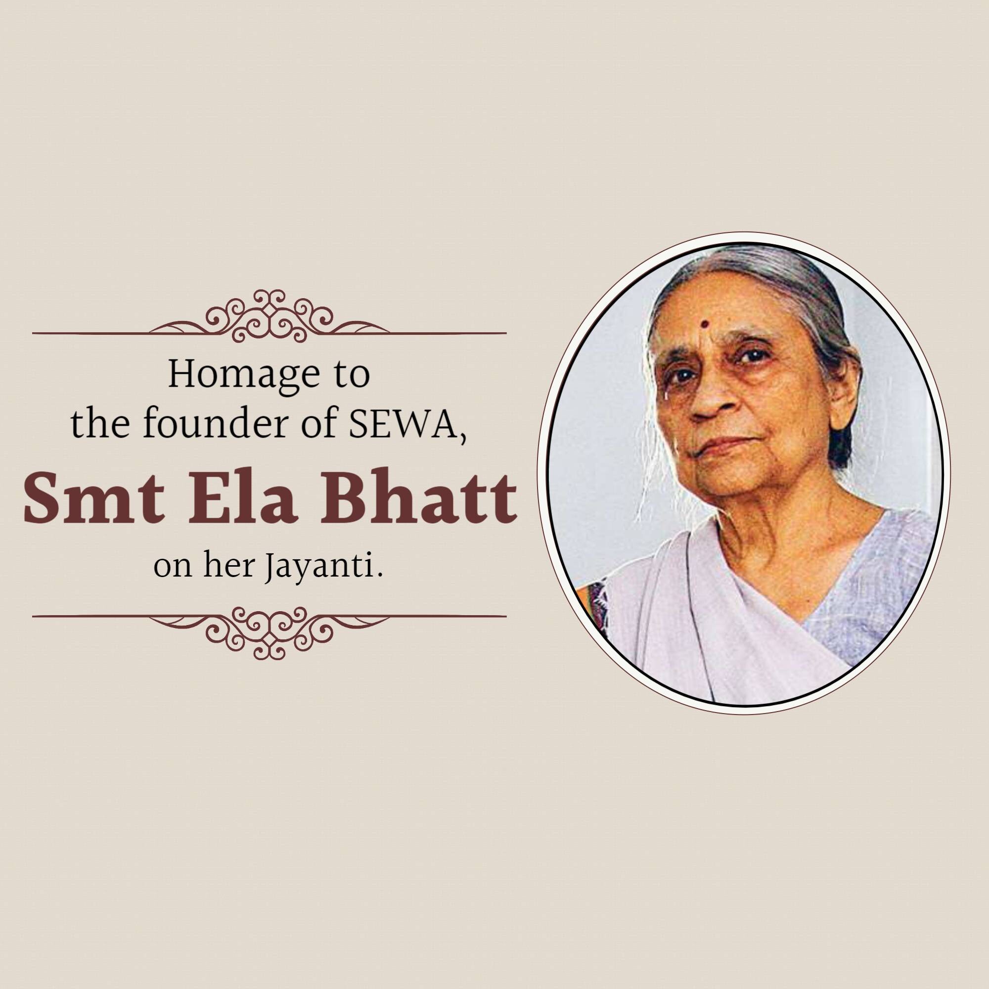 Ela Ramesh Bhatt Jayanti