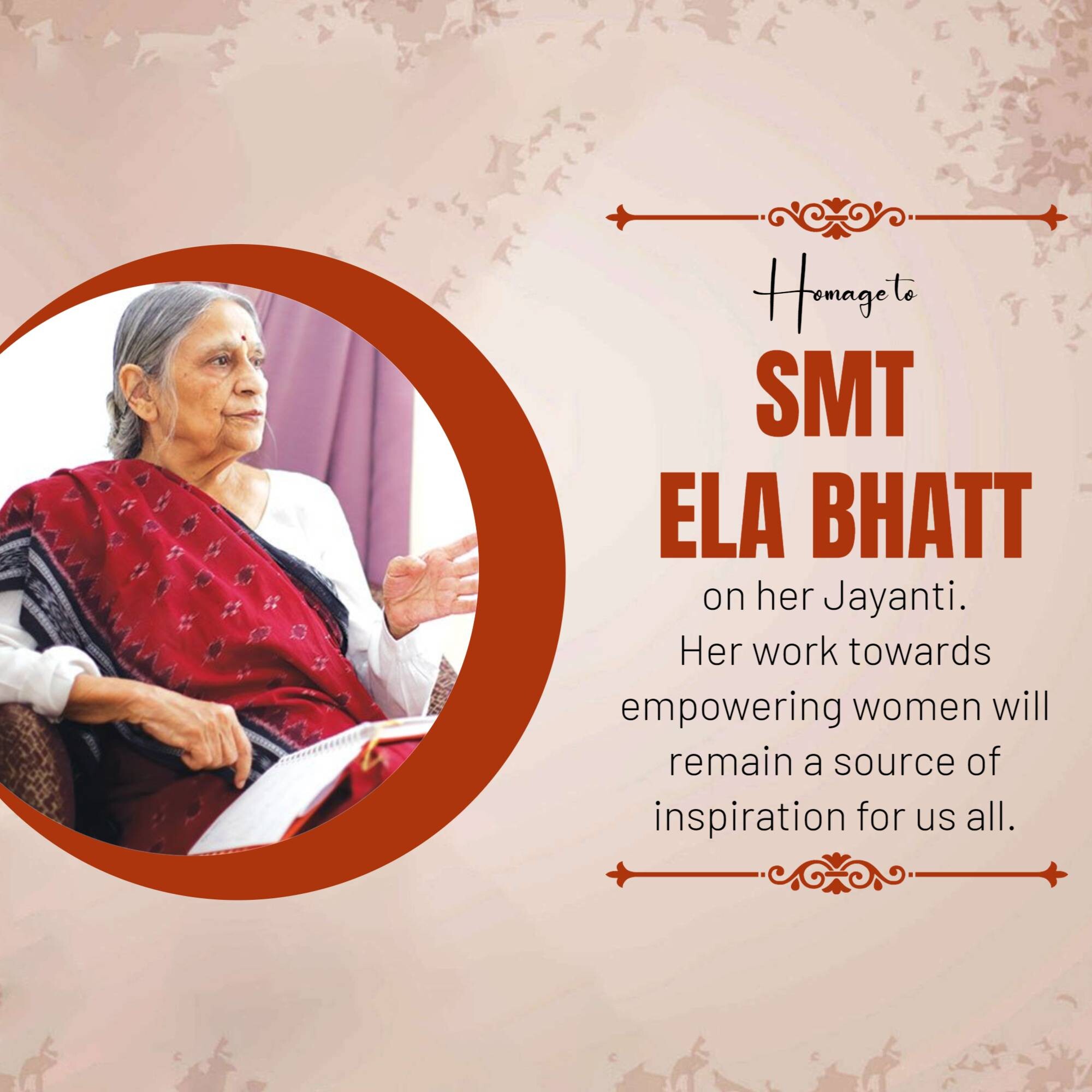 Ela Ramesh Bhatt Jayanti