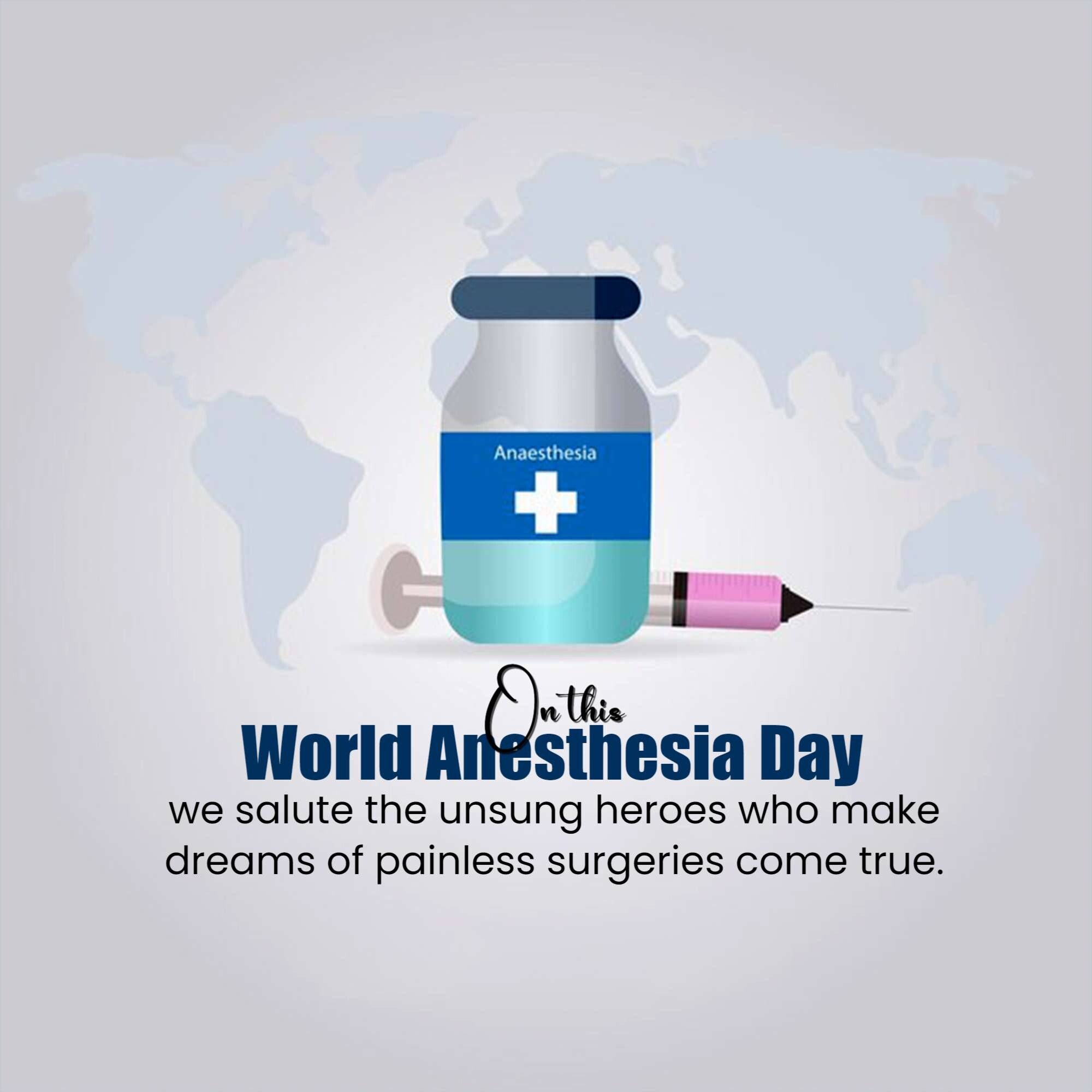 World Anesthesia Day