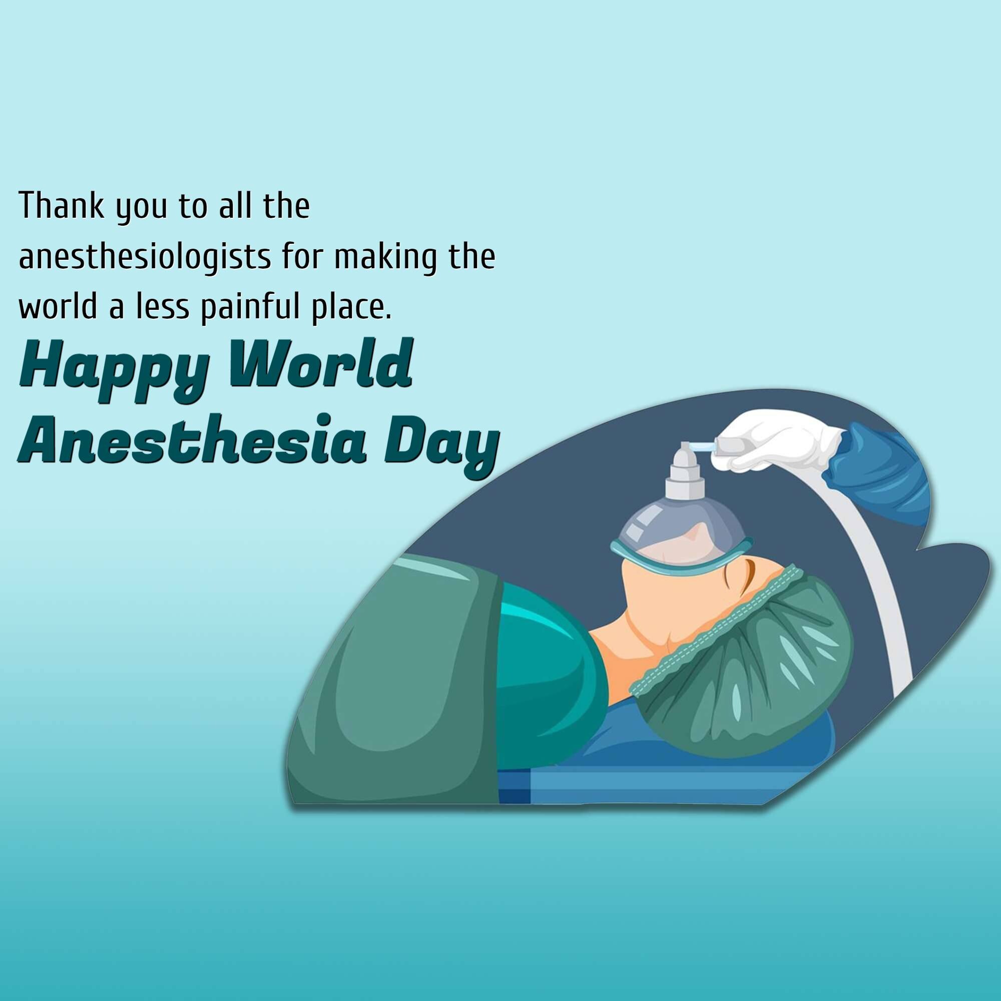 World Anesthesia Day