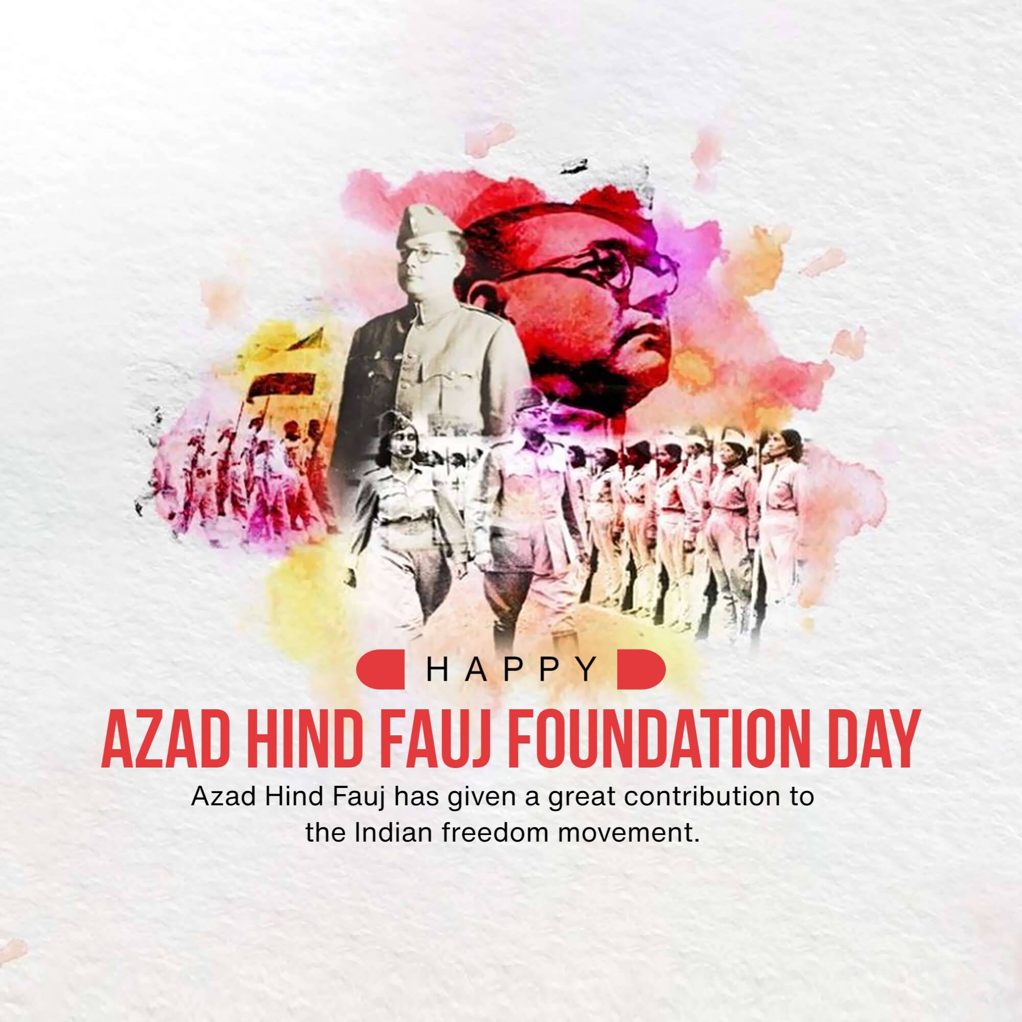 Azad Hind Fauj Sthapana Diwas