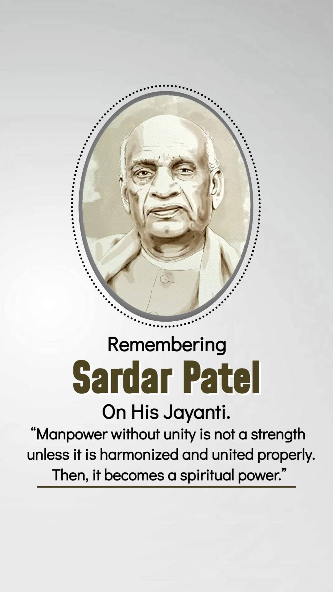 Sardar Patel jayanti