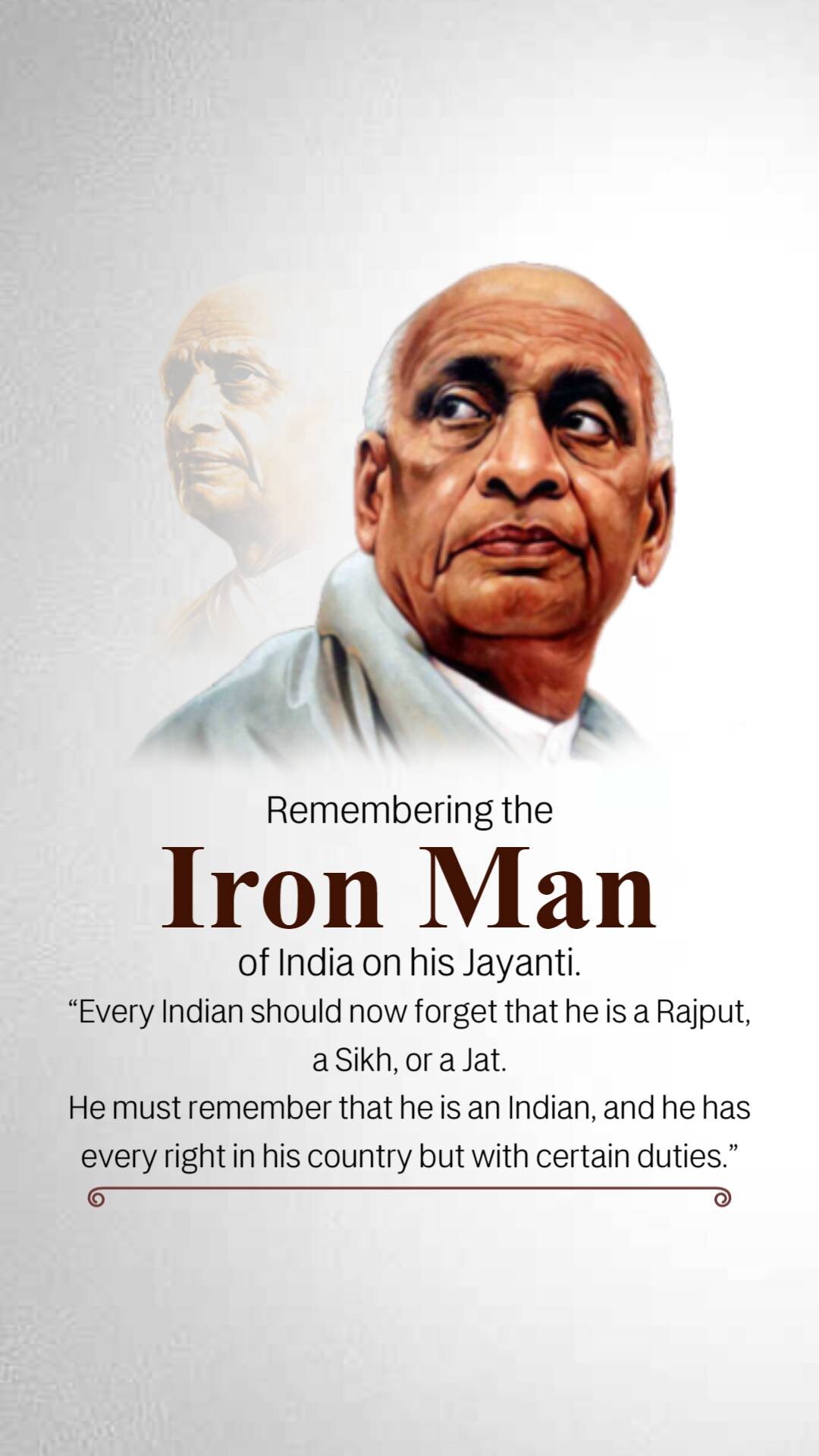 Sardar Patel jayanti