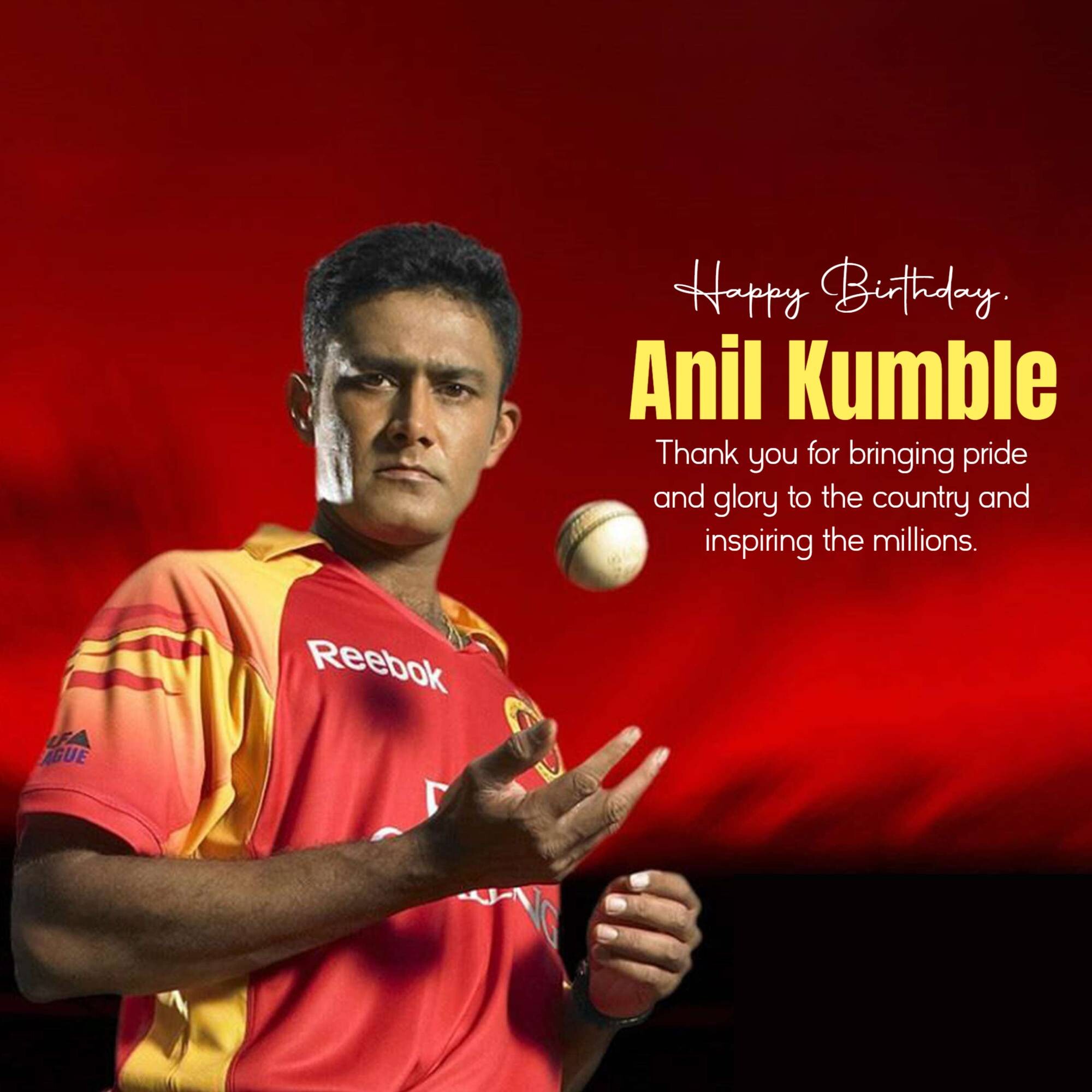 Anil Kumble Birthday