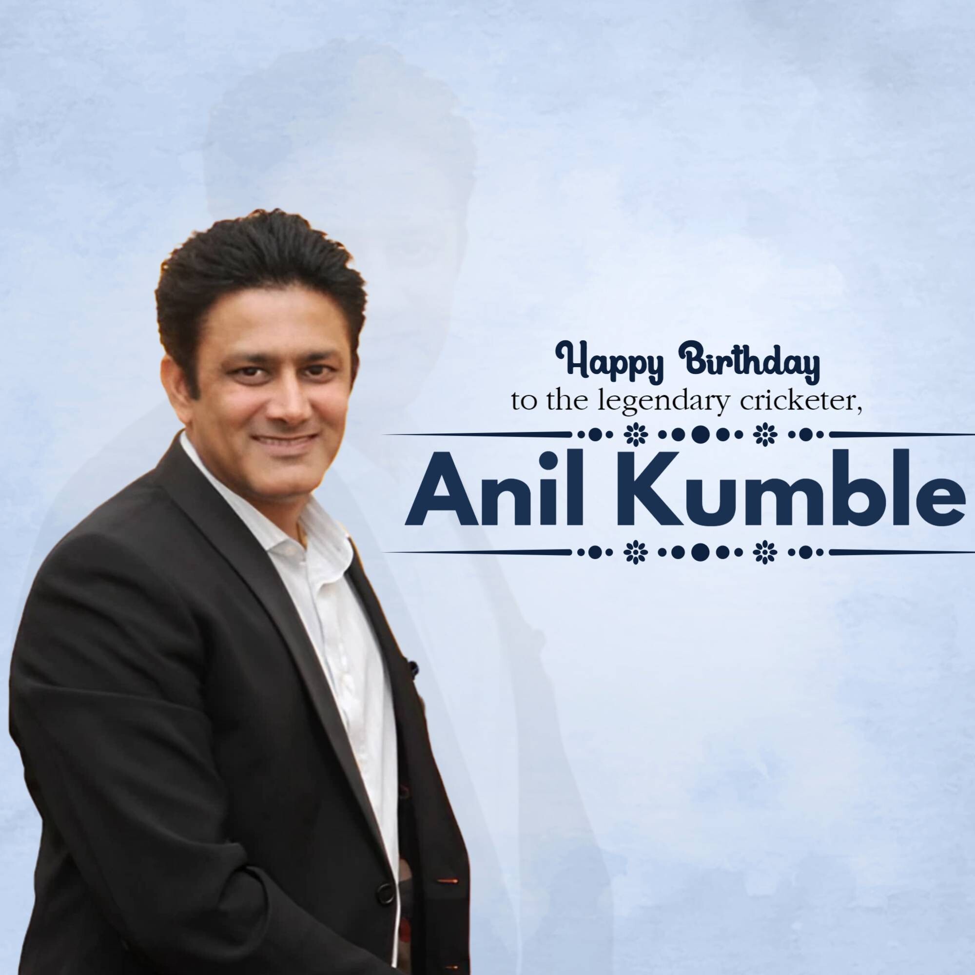 Anil Kumble Birthday