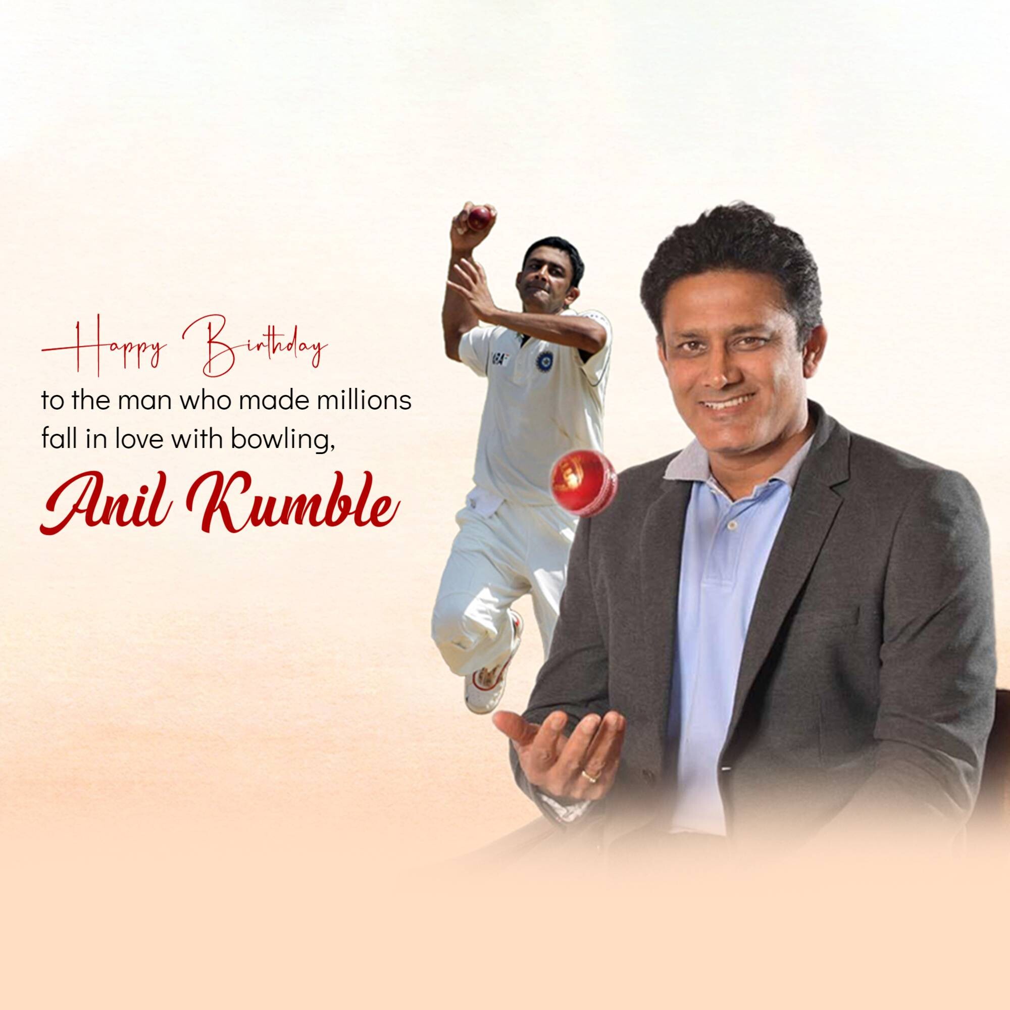 Anil Kumble Birthday