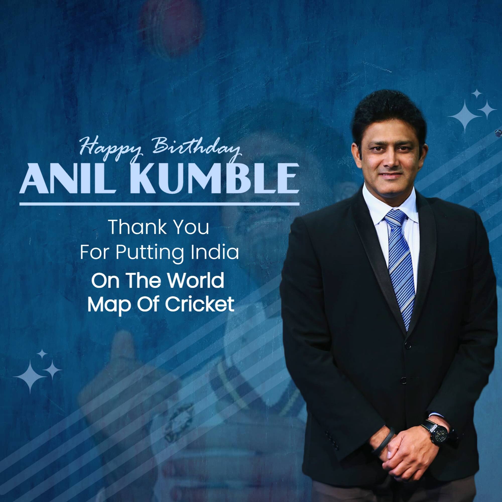 Anil Kumble Birthday